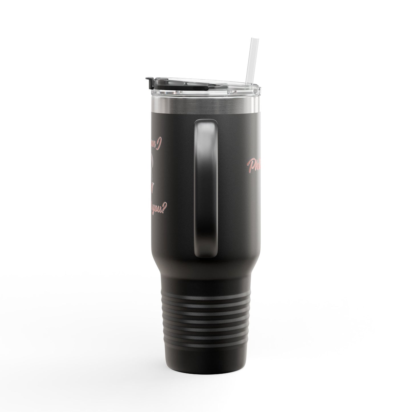 Travel Mug - &quot;How can I pray for you&quot; with Heart and Praying Hands Design