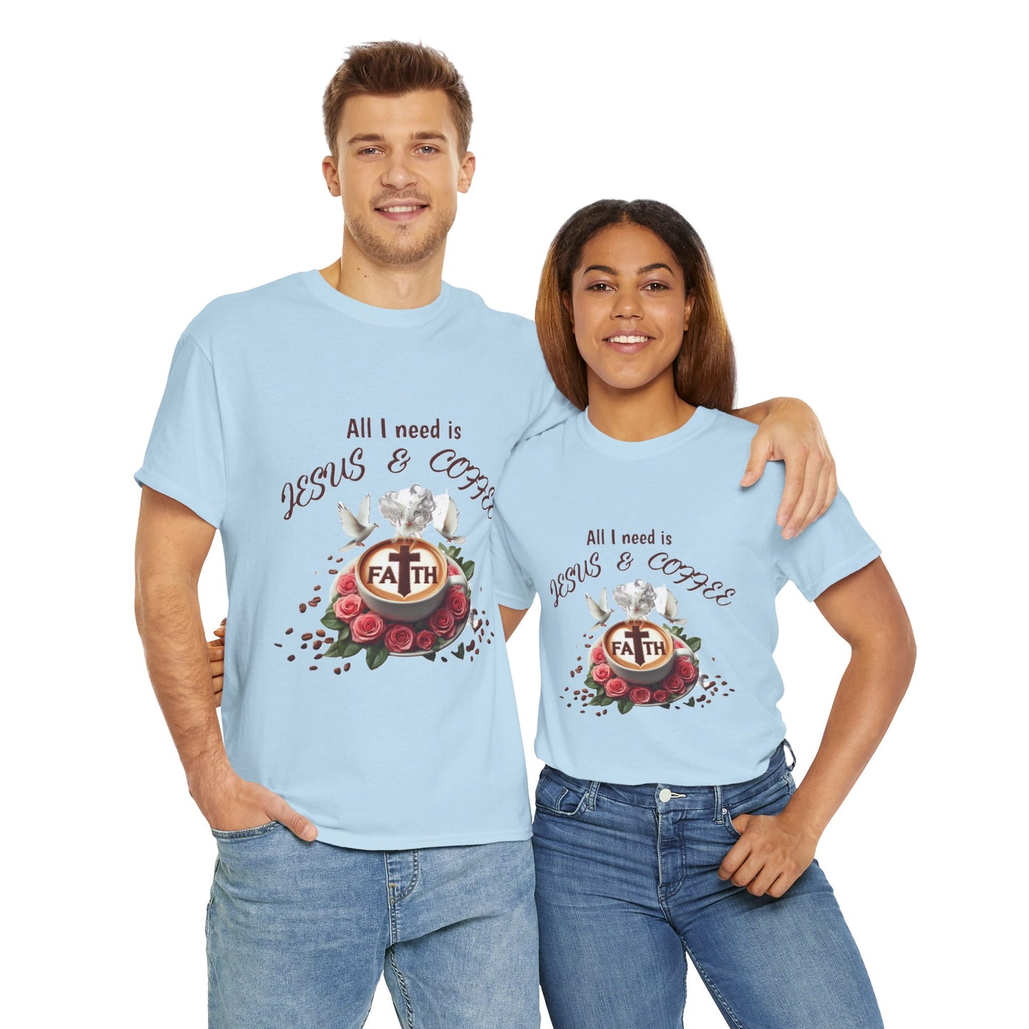Copy of Jesus and Coffee Tee