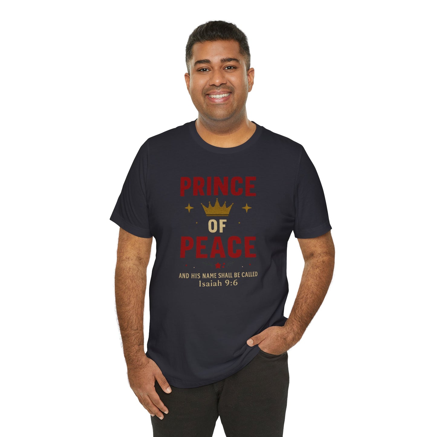 Prince of Peace Isaiah 9:6 T-Shirt — Bible Verse Christian Tee