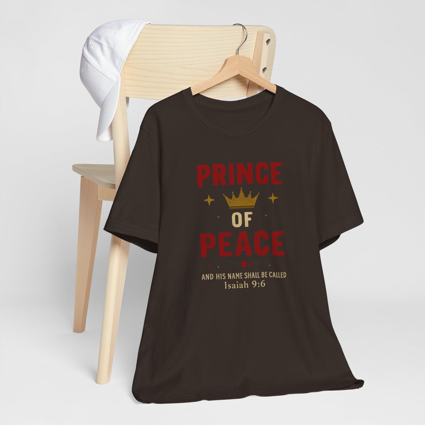 Prince of Peace Isaiah 9:6 T-Shirt — Bible Verse Christian Tee
