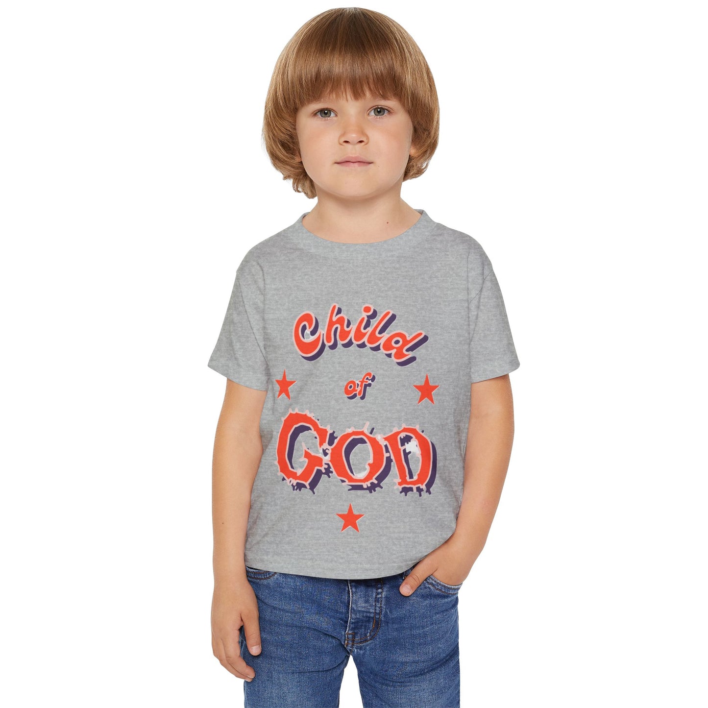 Heavy Cotton™ Toddler "Child of GOD" T-shirt