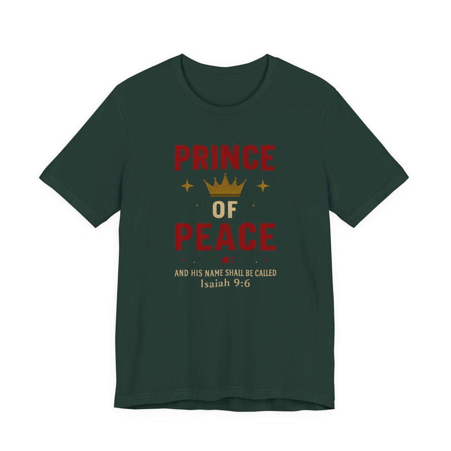 Prince of Peace Isaiah 9:6 T-Shirt — Bible Verse Christian Tee