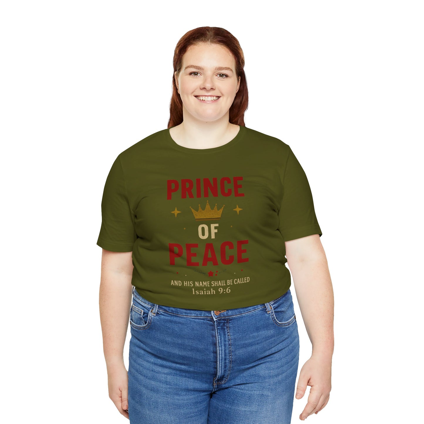 Prince of Peace Isaiah 9:6 T-Shirt — Bible Verse Christian Tee