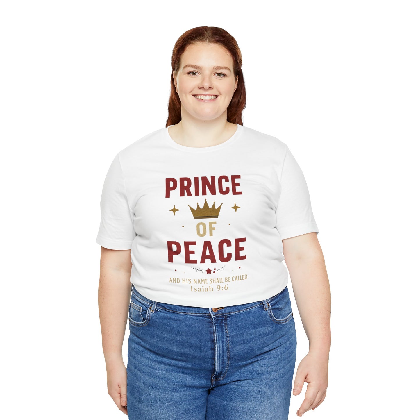 Prince of Peace Isaiah 9:6 T-Shirt — Bible Verse Christian Tee