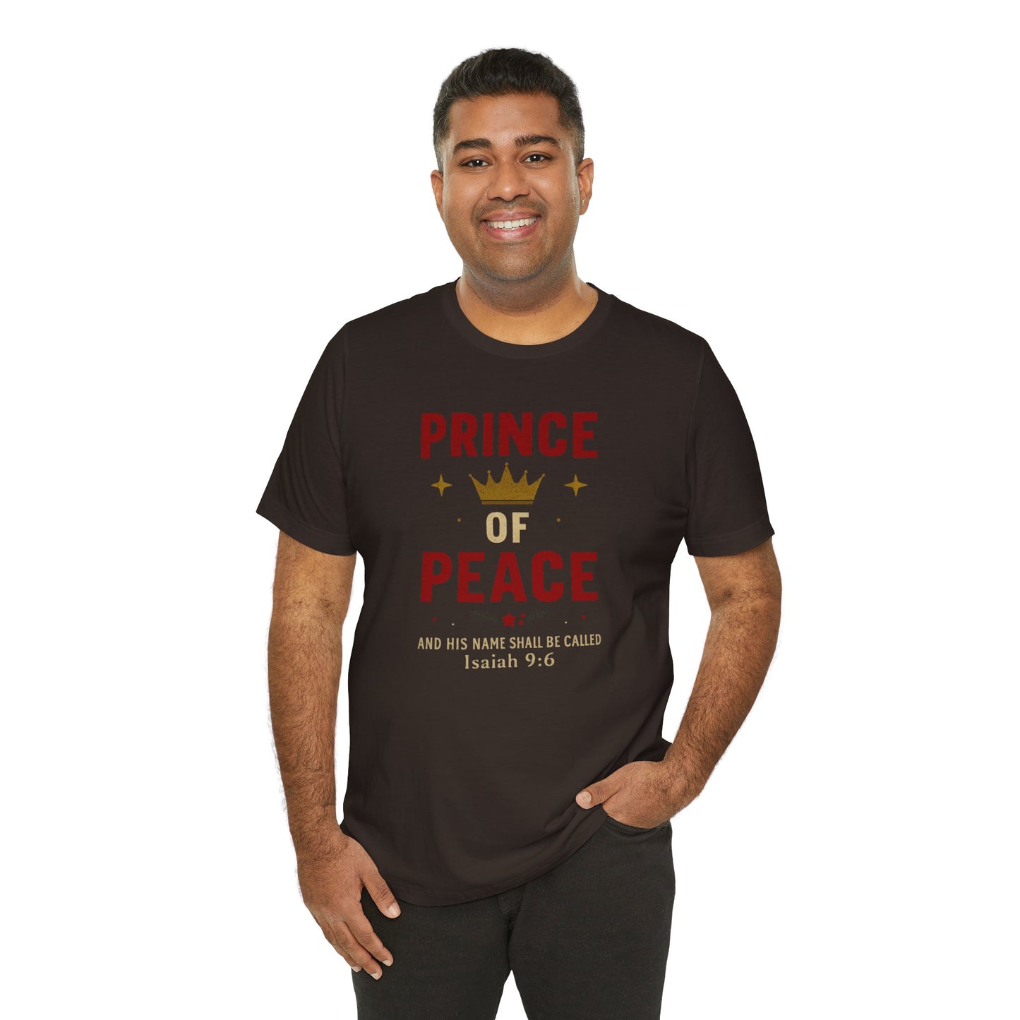Prince of Peace Isaiah 9:6 T-Shirt — Bible Verse Christian Tee