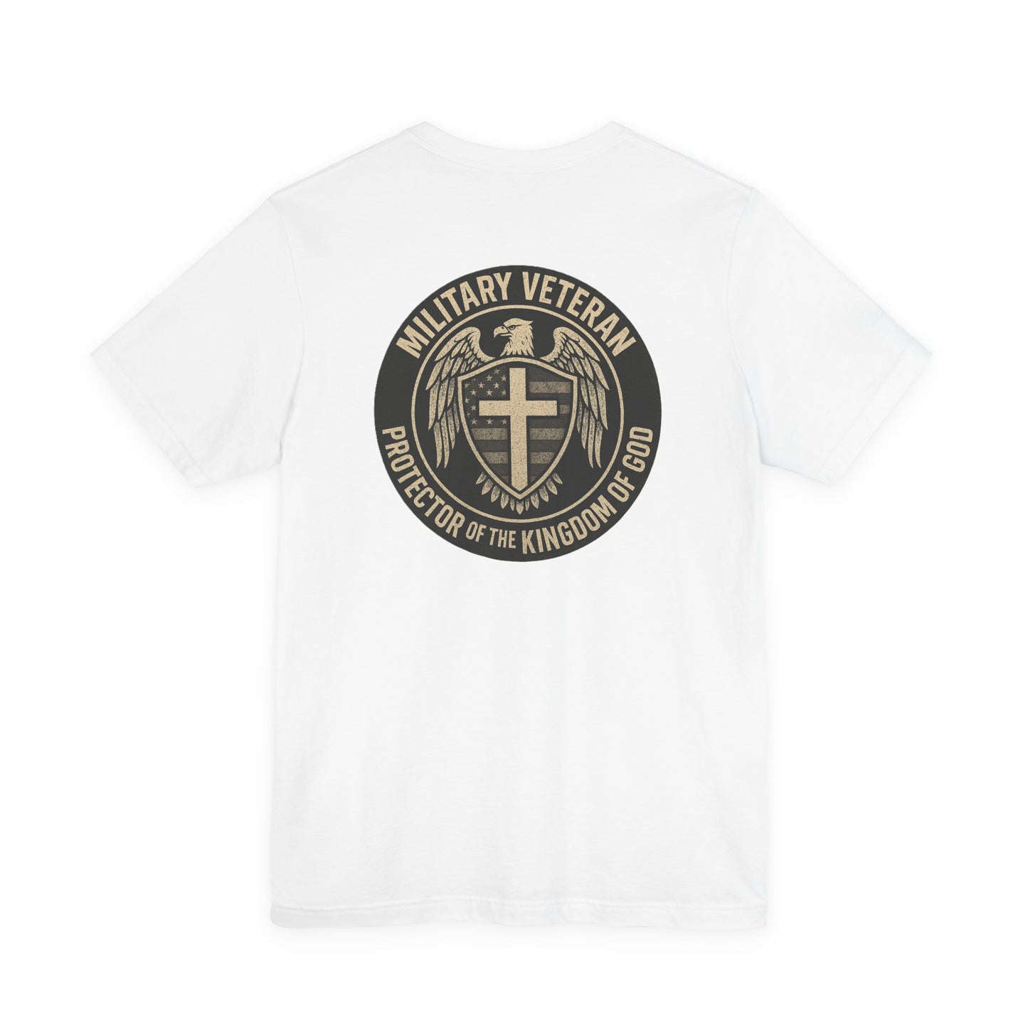 Veteran Protector Tee — "Military Veteran Protector of the Kingdom of God"