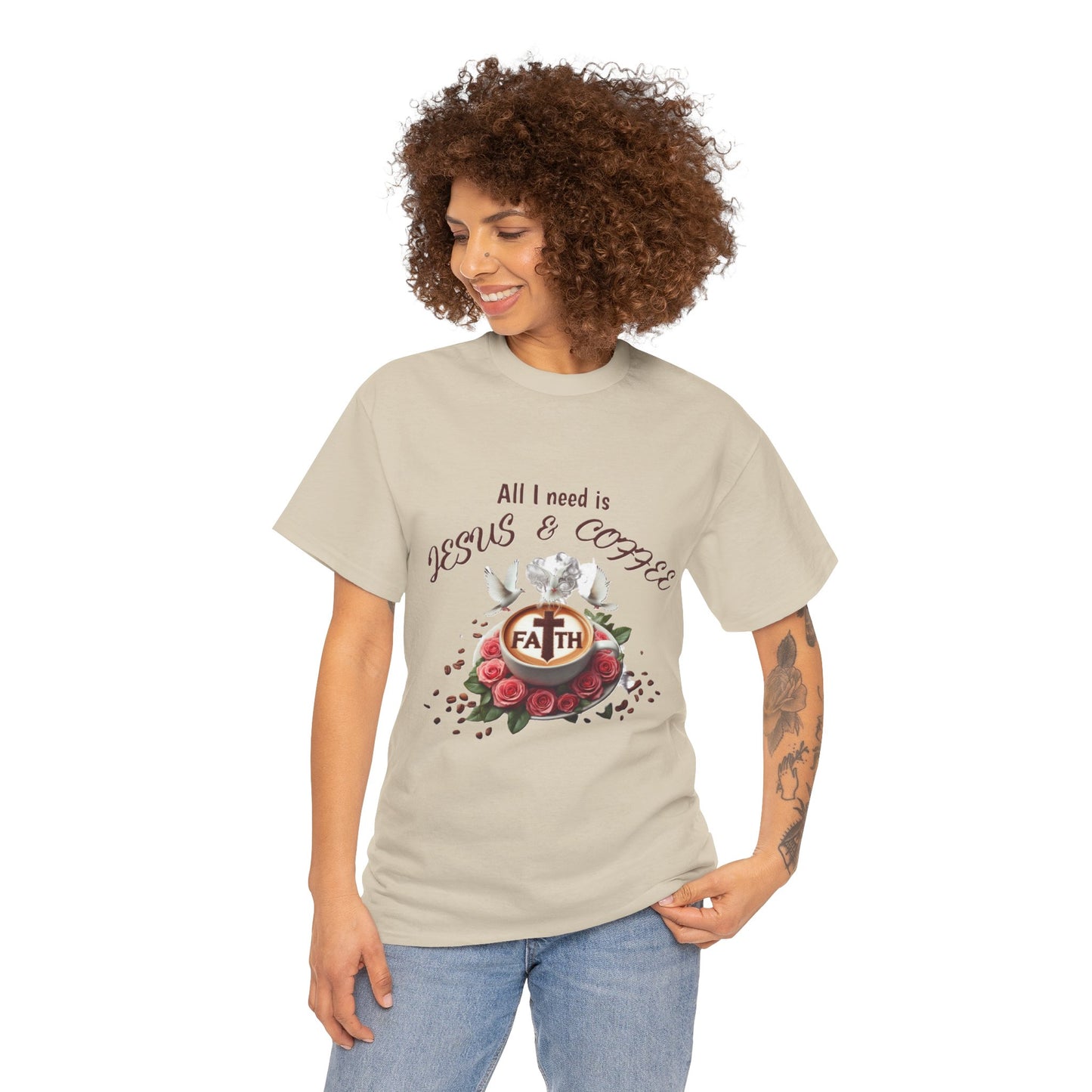Jesus and Coffee Tee