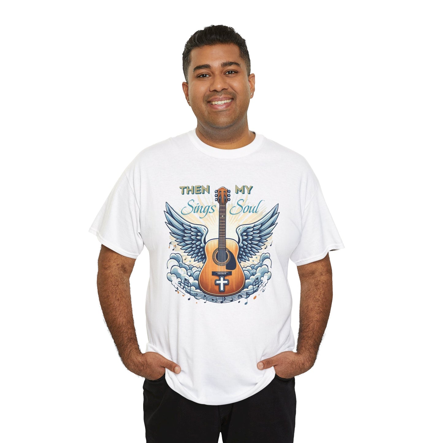 Unisex Heavy Cotton "THEN Sings MY Soul" Tee