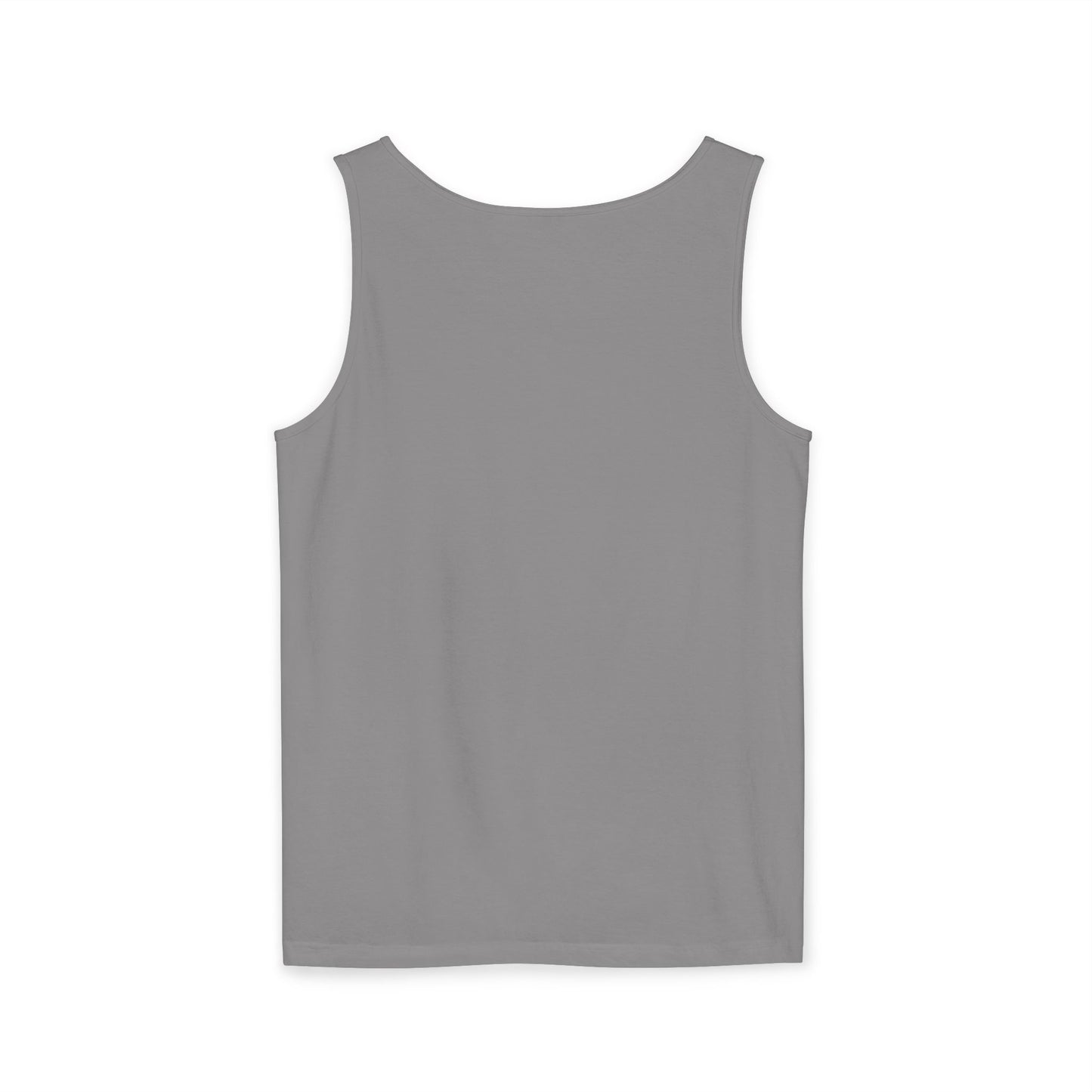 Unisex Garment-Dyed Tank Top "Suffering produces Perseverance"