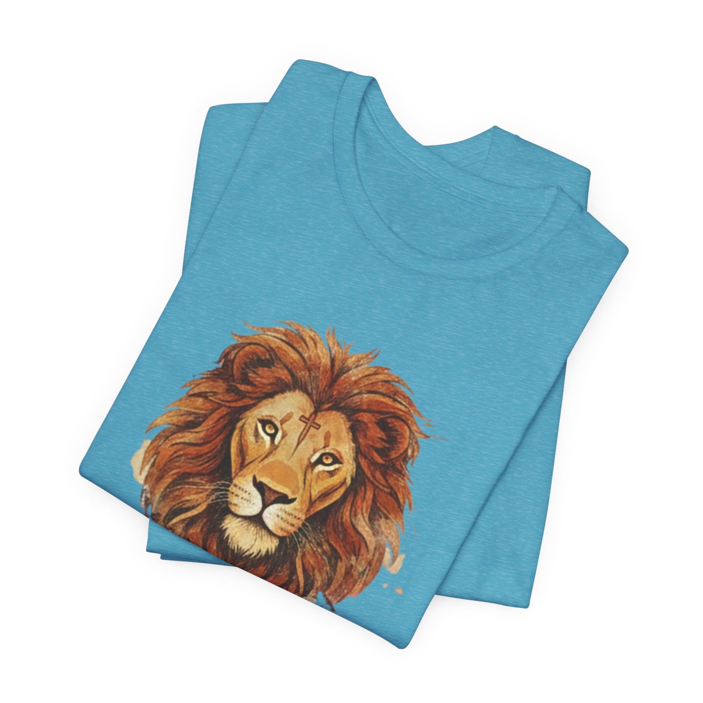 Lion of Judah T-Shirt — Faith & Strength Christian Tee