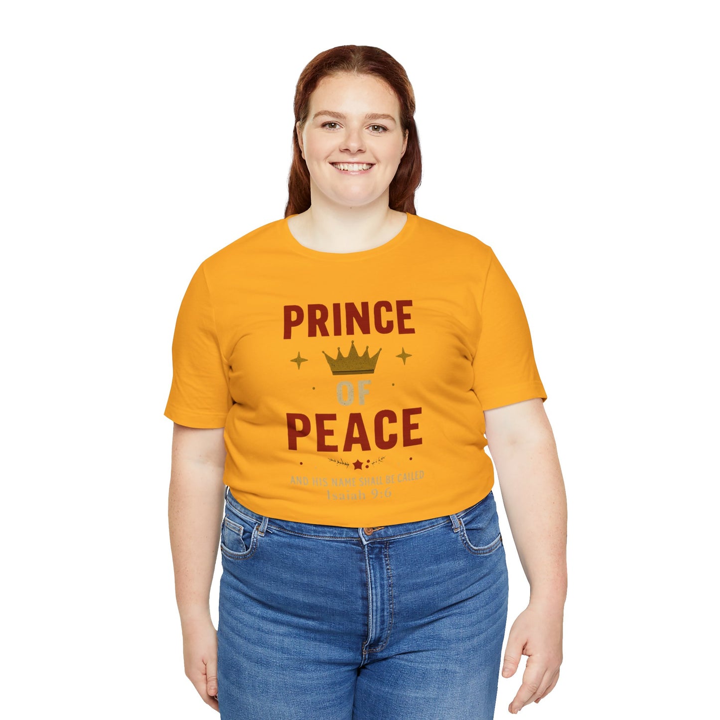 Prince of Peace Isaiah 9:6 T-Shirt — Bible Verse Christian Tee