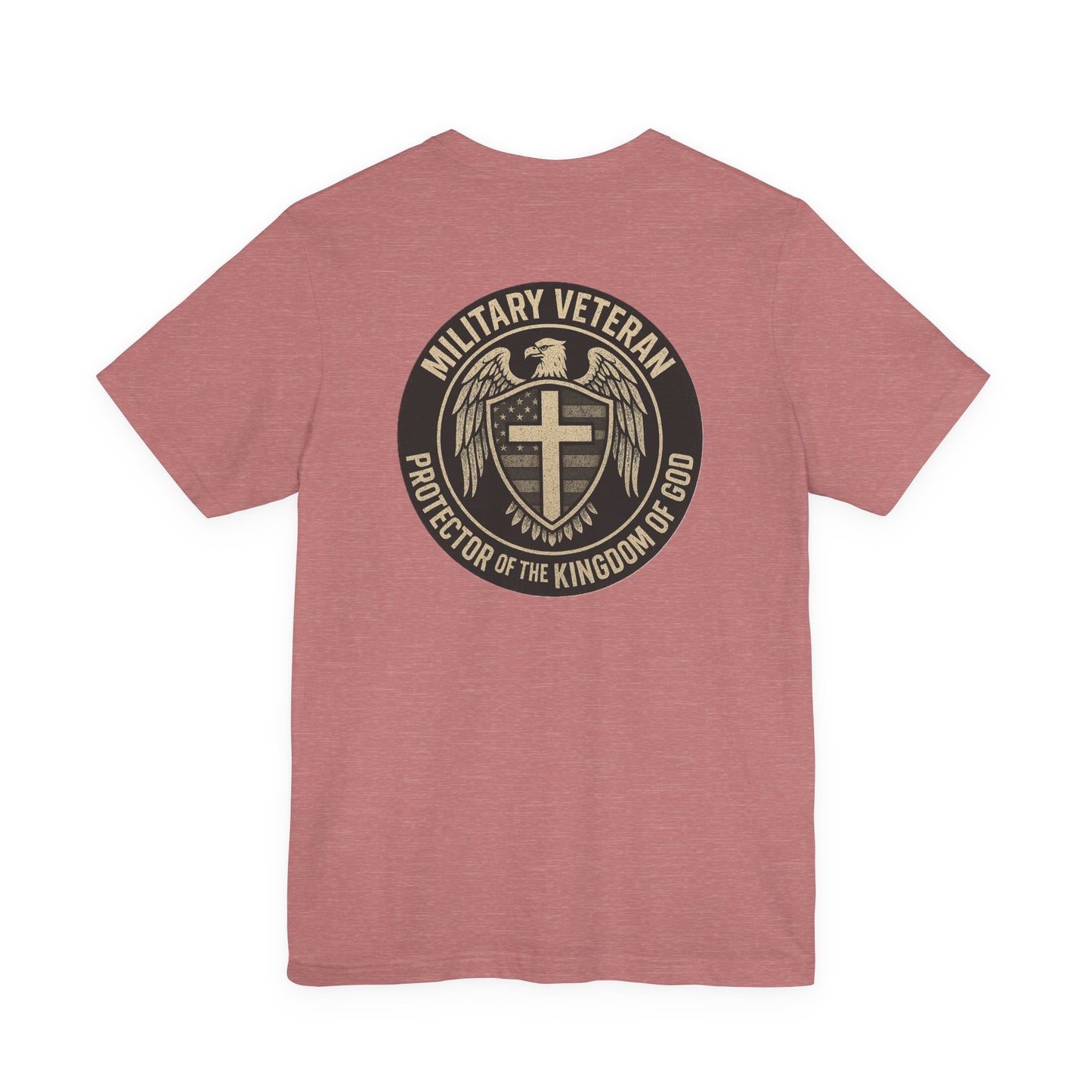 Veteran Protector Tee — "Military Veteran Protector of the Kingdom of God"