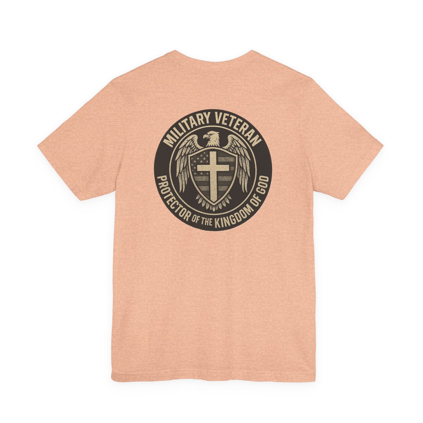 Veteran Protector Tee — "Military Veteran Protector of the Kingdom of God"