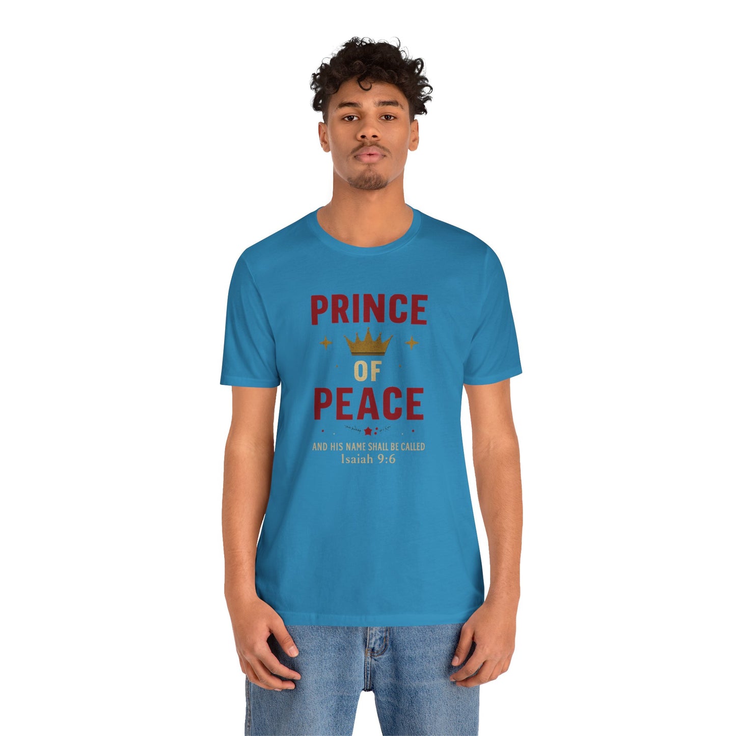 Prince of Peace Isaiah 9:6 T-Shirt — Bible Verse Christian Tee