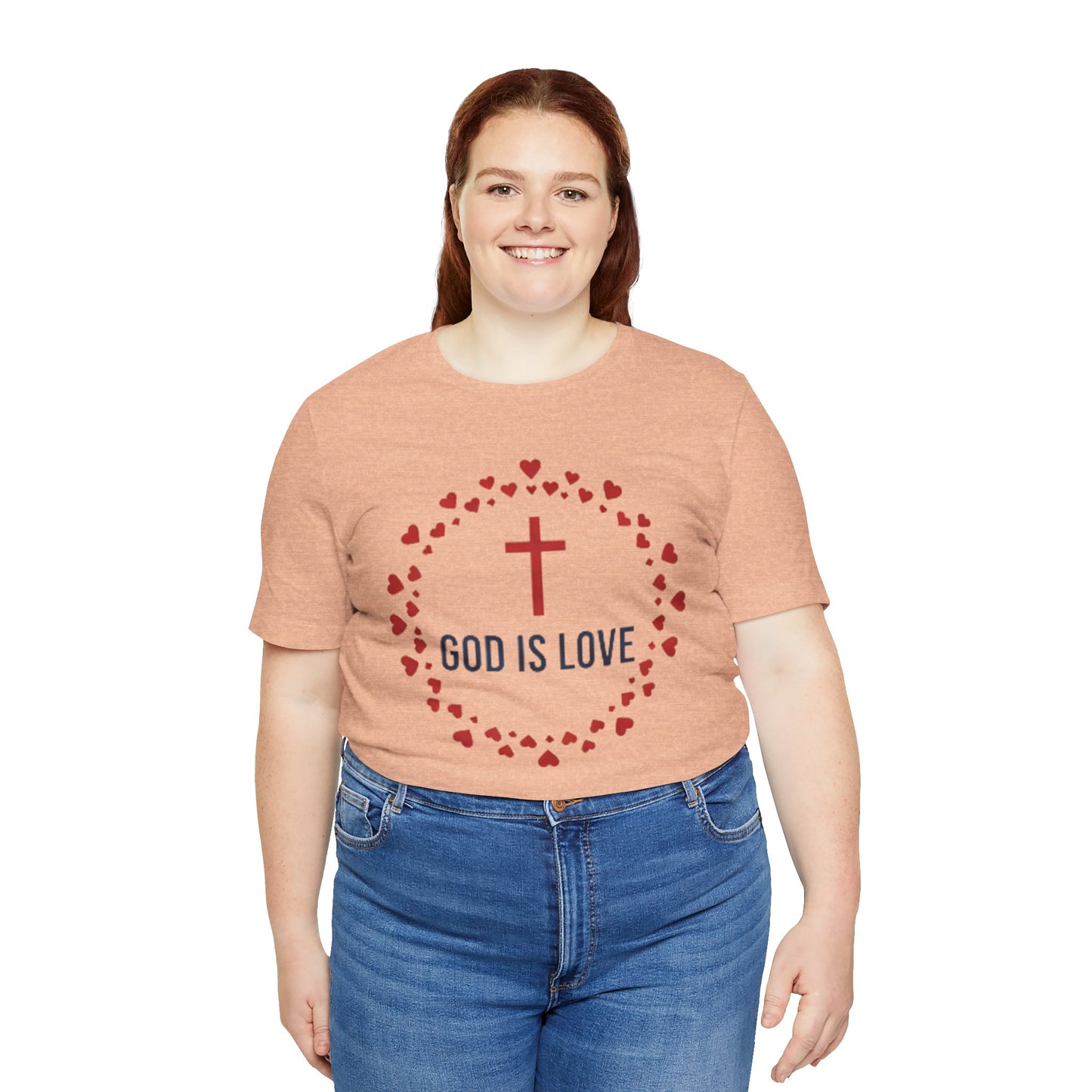 GOD IS LOVE Christian T‑Shirt — Inspirational Faith Tee