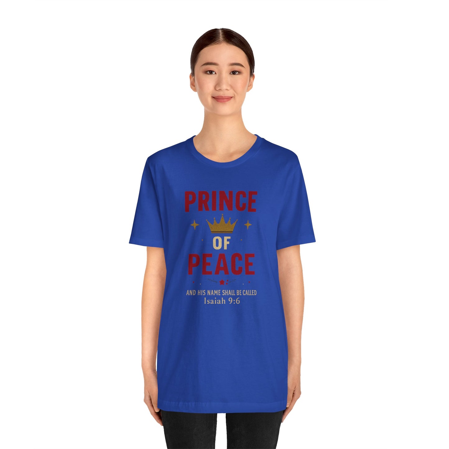 Prince of Peace Isaiah 9:6 T-Shirt — Bible Verse Christian Tee