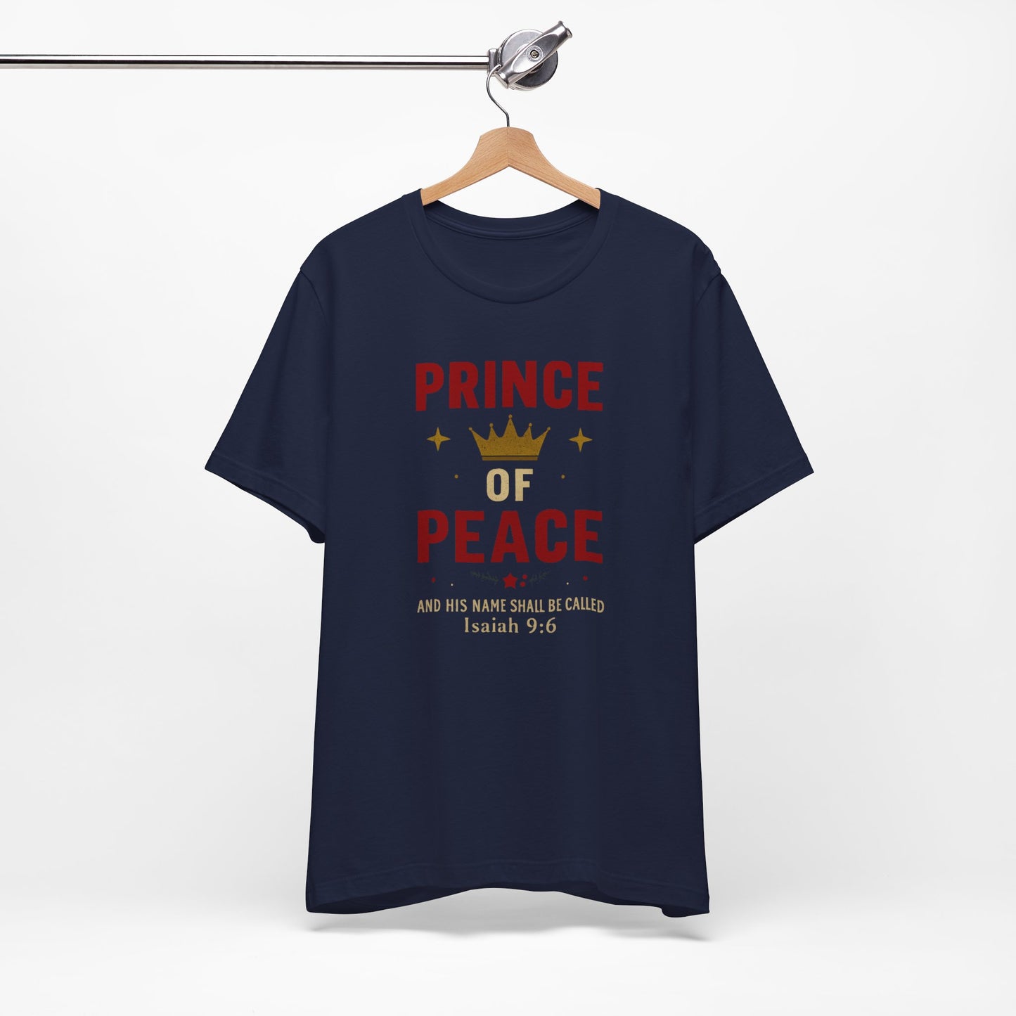 Prince of Peace Isaiah 9:6 T-Shirt — Bible Verse Christian Tee