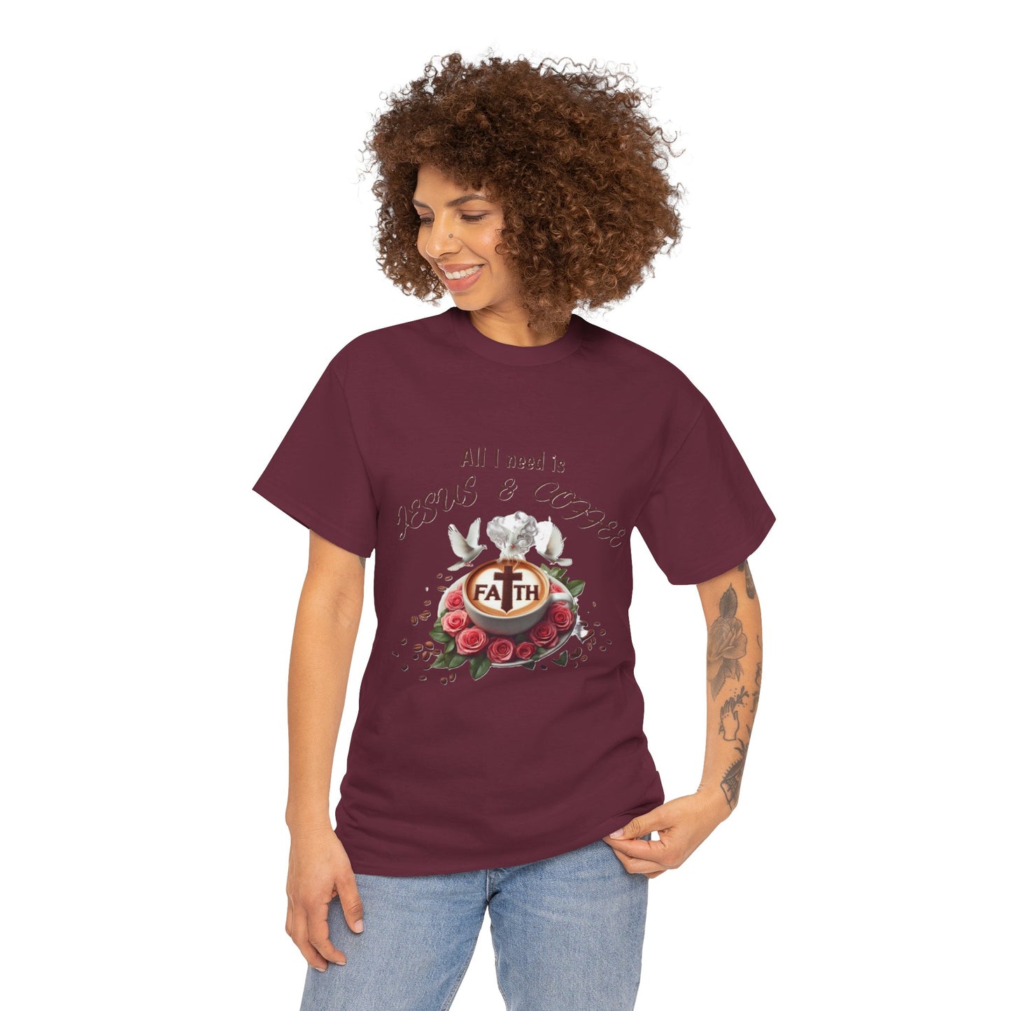Jesus and Coffee Tee