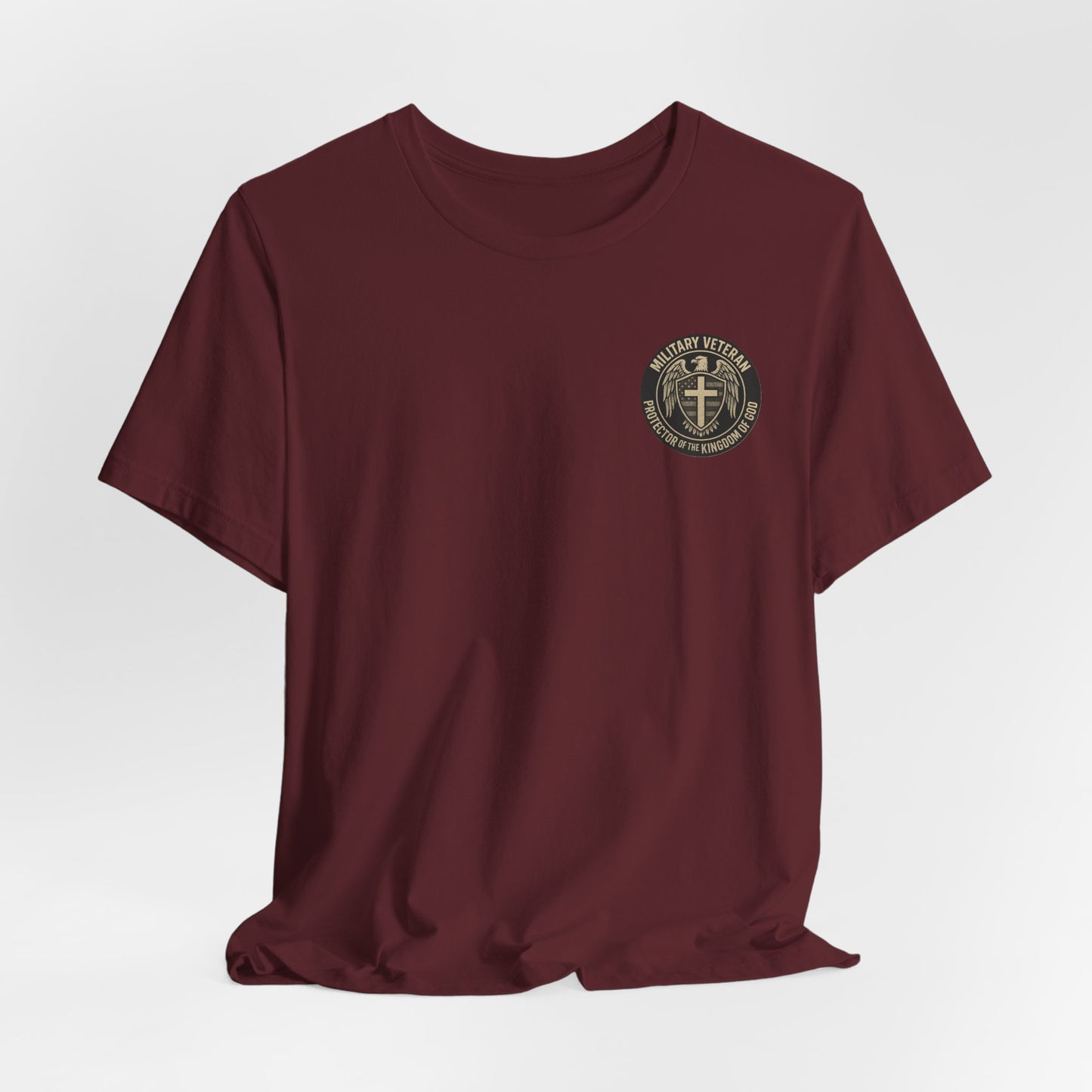 Veteran Protector Tee — "Military Veteran Protector of the Kingdom of God"