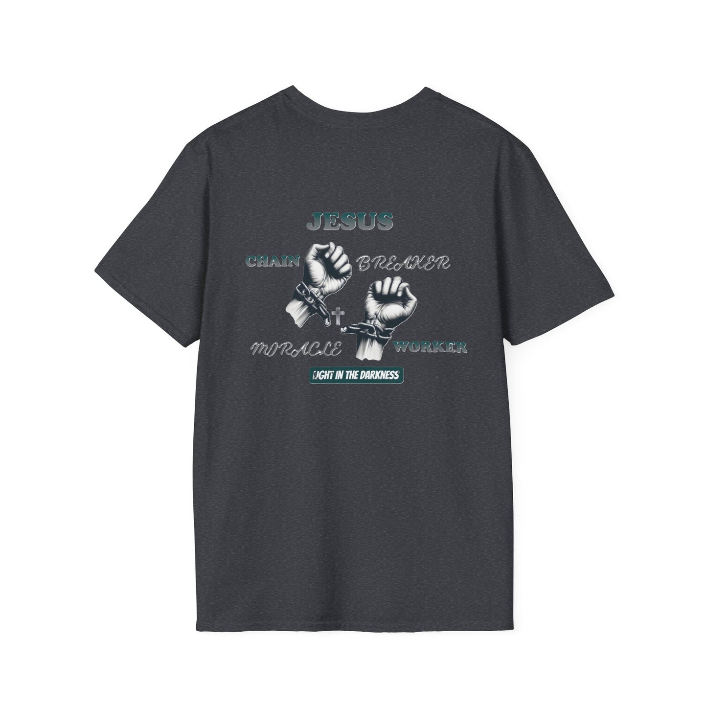 Christian Unisex Tee - Jesus Chain Breaker Design