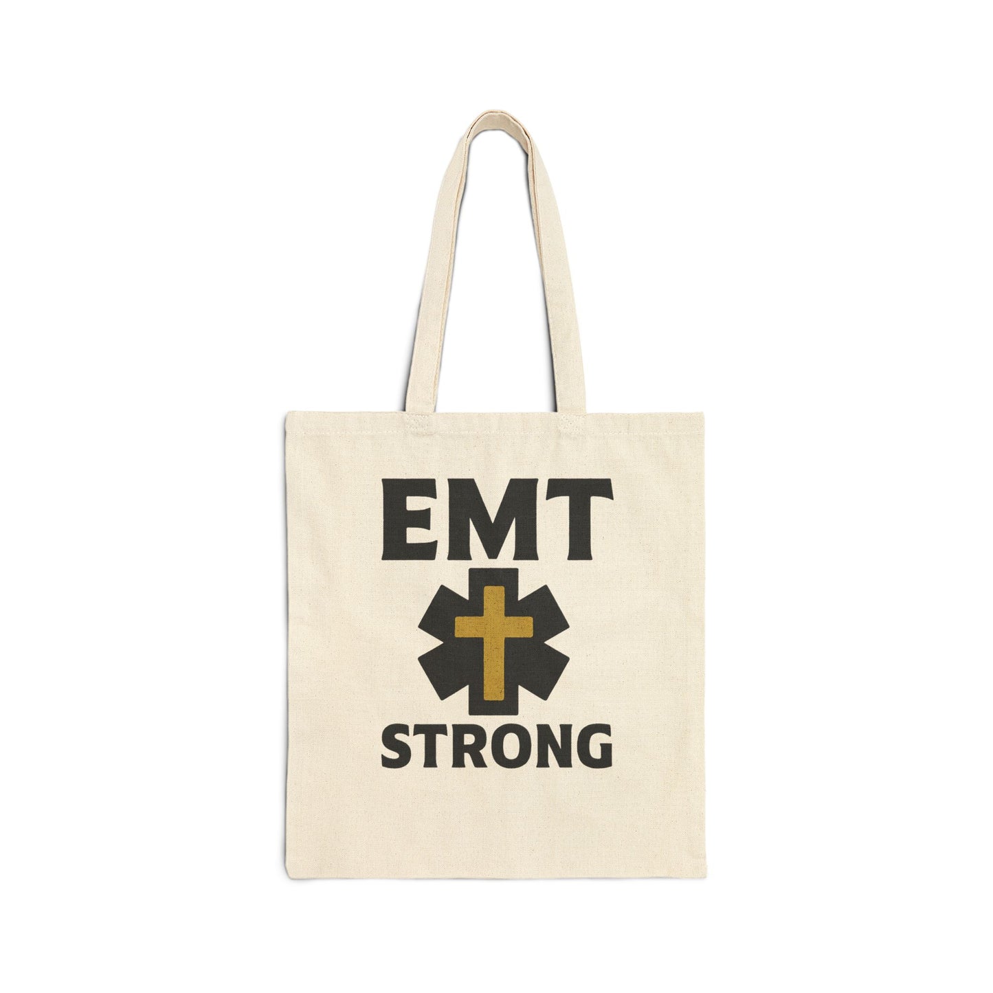 EMT STRONG Cotton Canvas Tote Bag