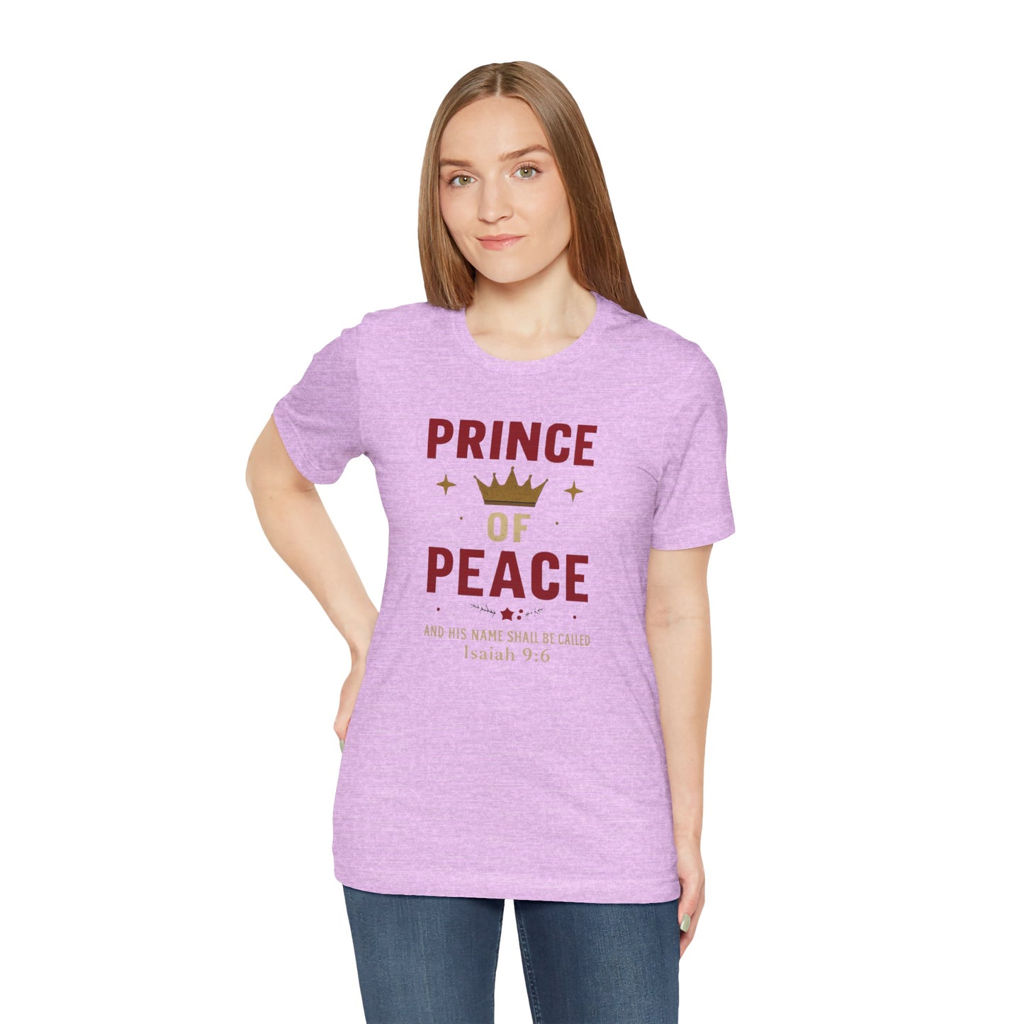 Prince of Peace Isaiah 9:6 T-Shirt — Bible Verse Christian Tee