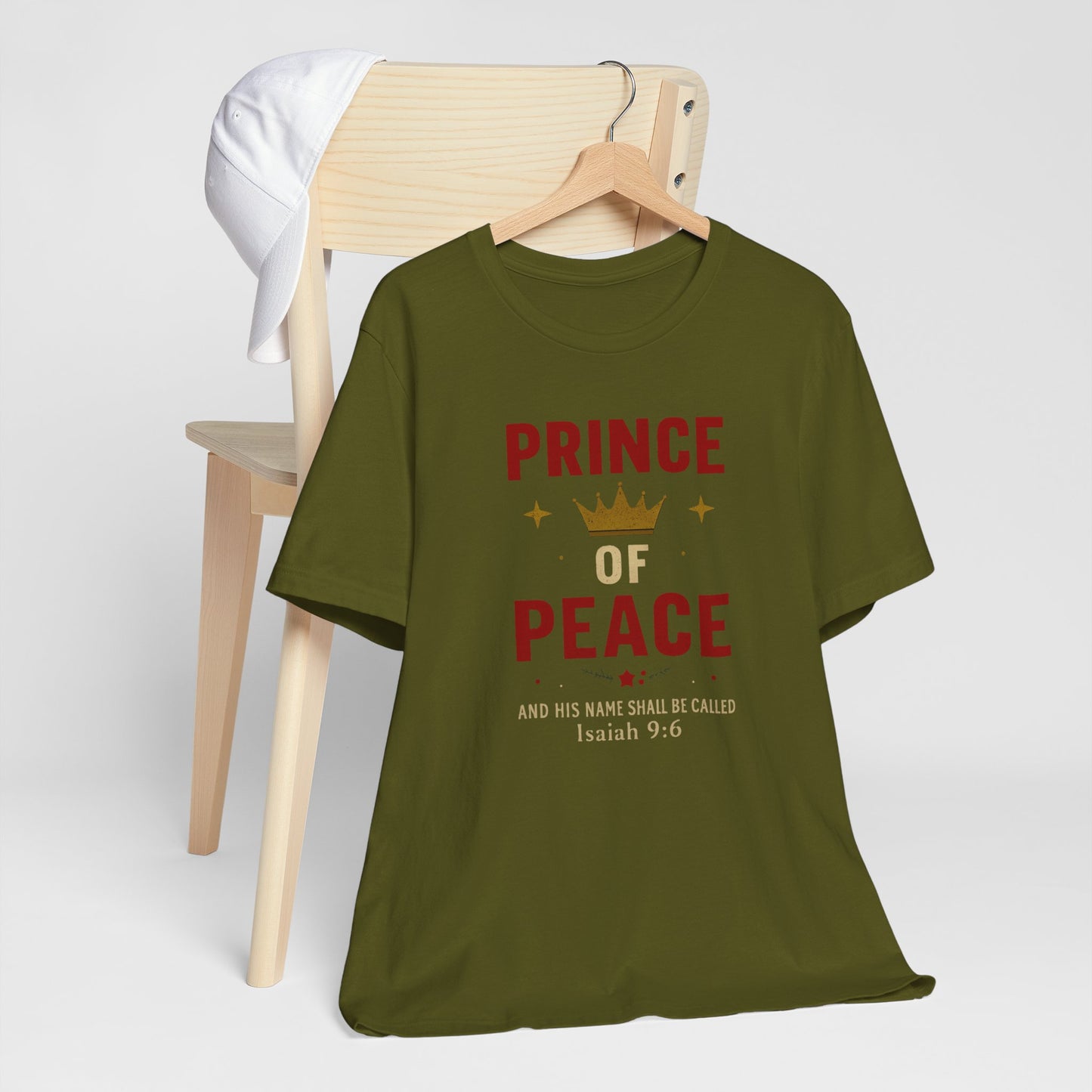 Prince of Peace Isaiah 9:6 T-Shirt — Bible Verse Christian Tee