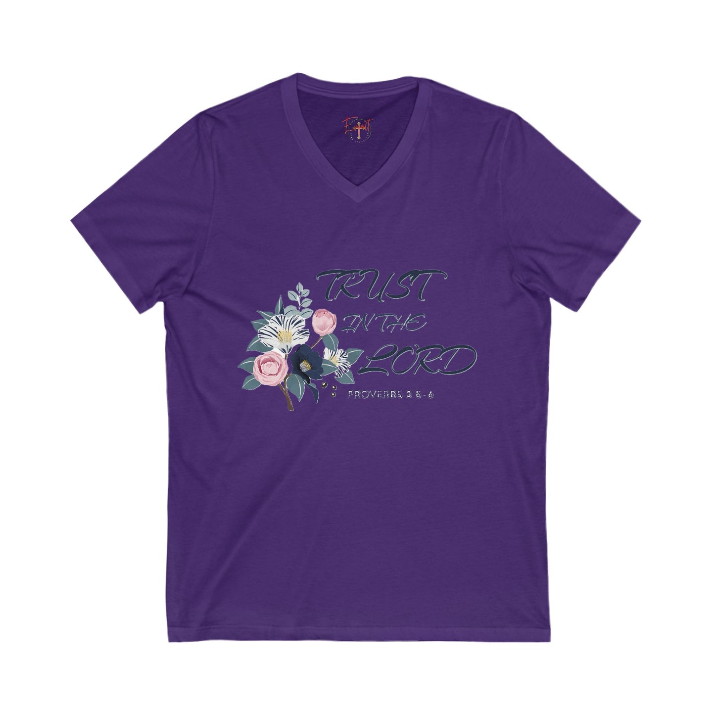 Christian Tee - Trust in the Lord Proverbs 3:5-6