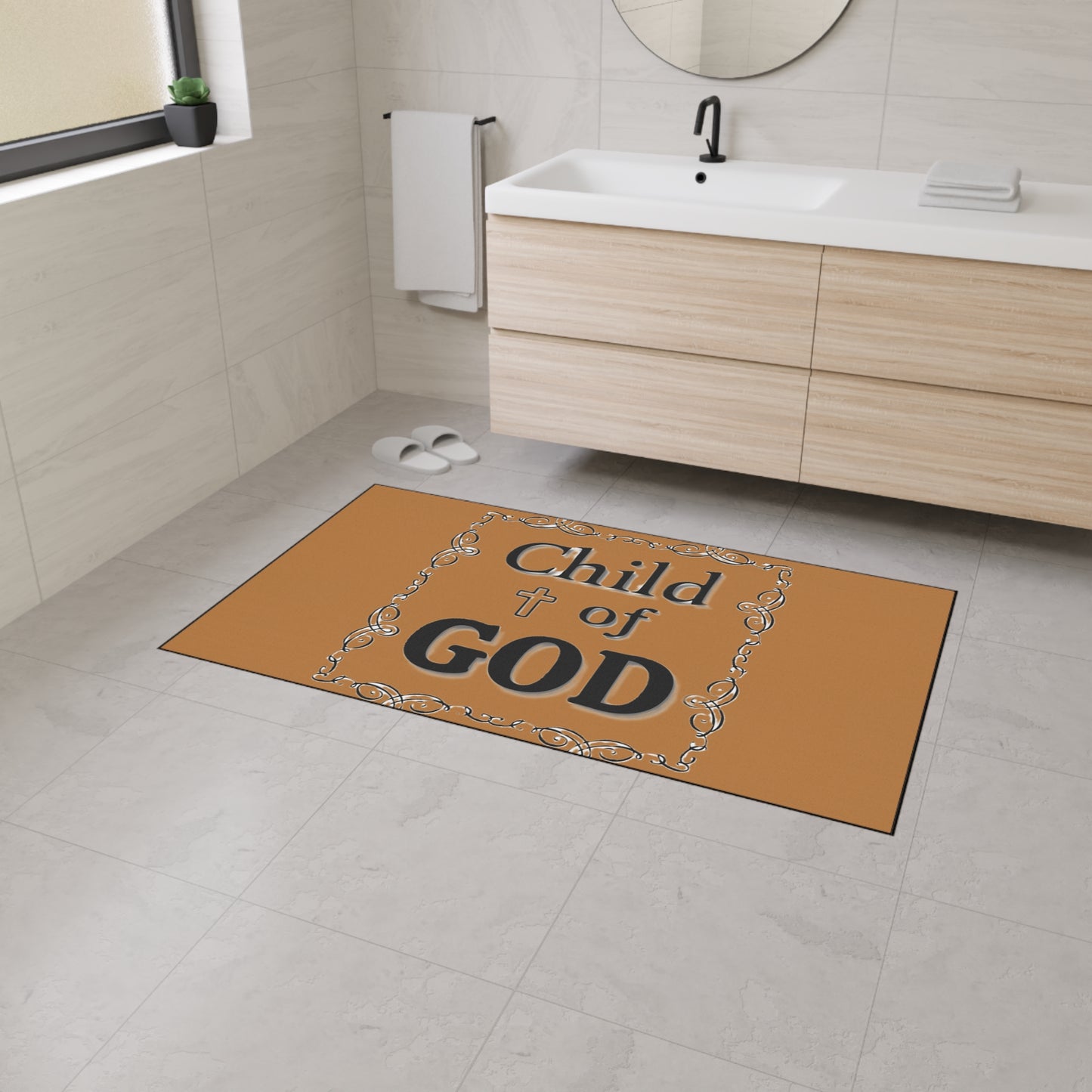 Heavy Duty Floor Mat "Child of God"
