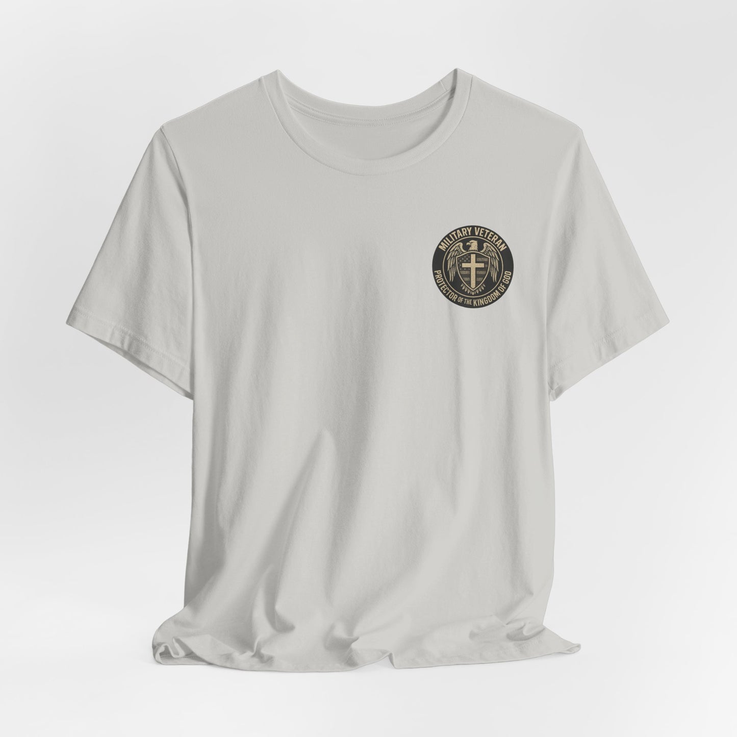 Veteran Protector Tee — "Military Veteran Protector of the Kingdom of God"
