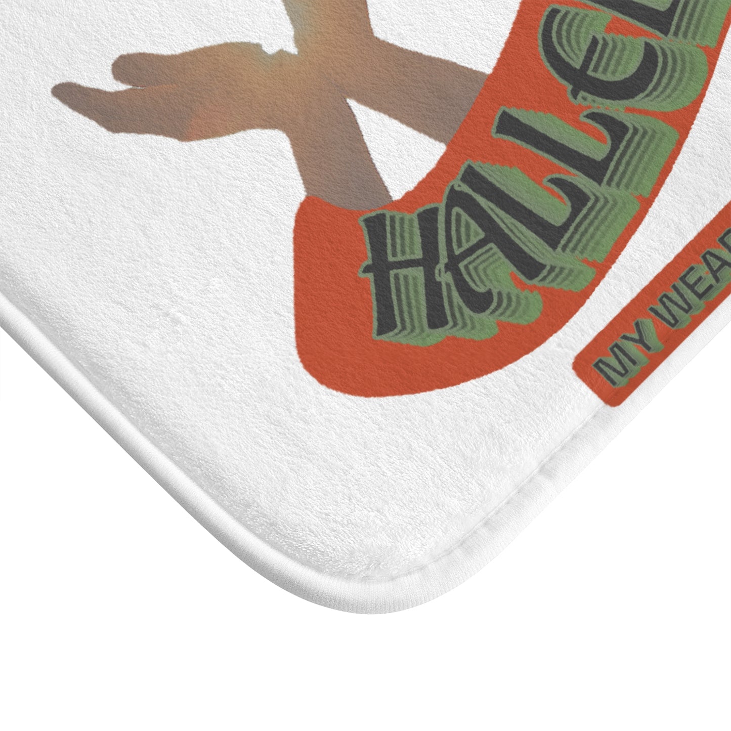 Bath Mat "I Raise A Hallelujah"