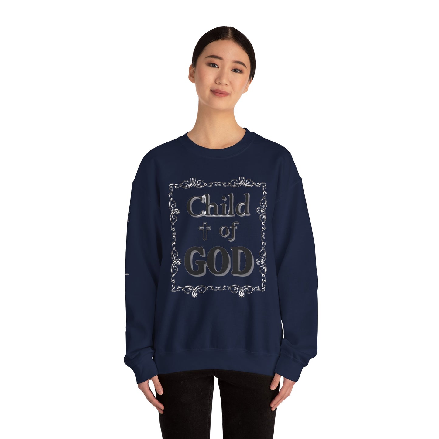 Unisex Heavy Blend™ Crewneck Sweatshirt "Child of God"