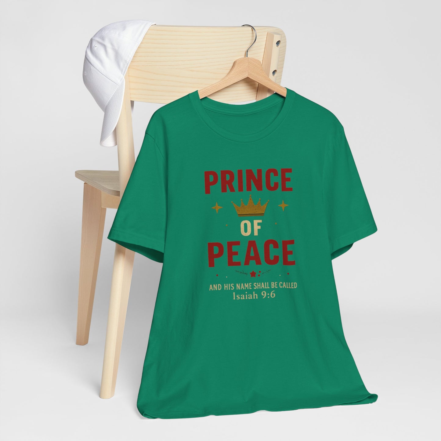 Prince of Peace Isaiah 9:6 T-Shirt — Bible Verse Christian Tee