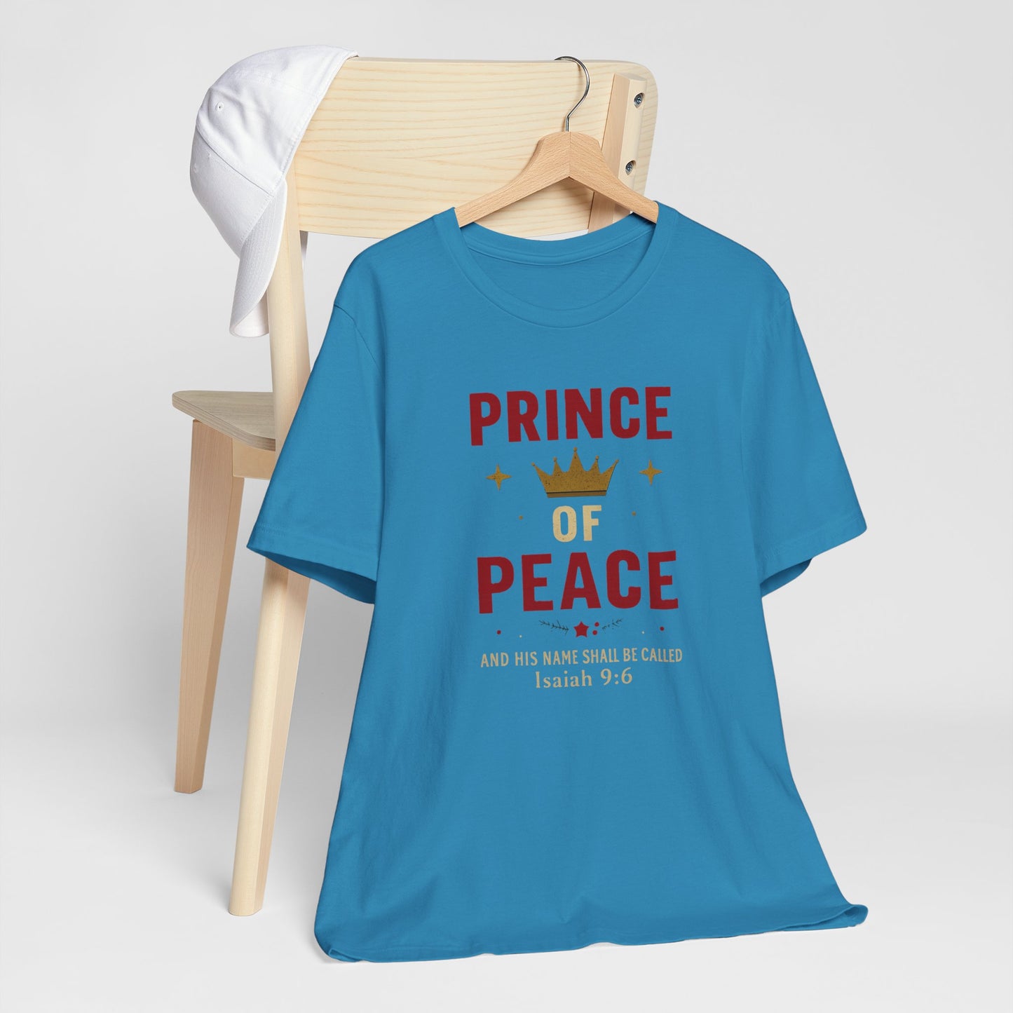 Prince of Peace Isaiah 9:6 T-Shirt — Bible Verse Christian Tee