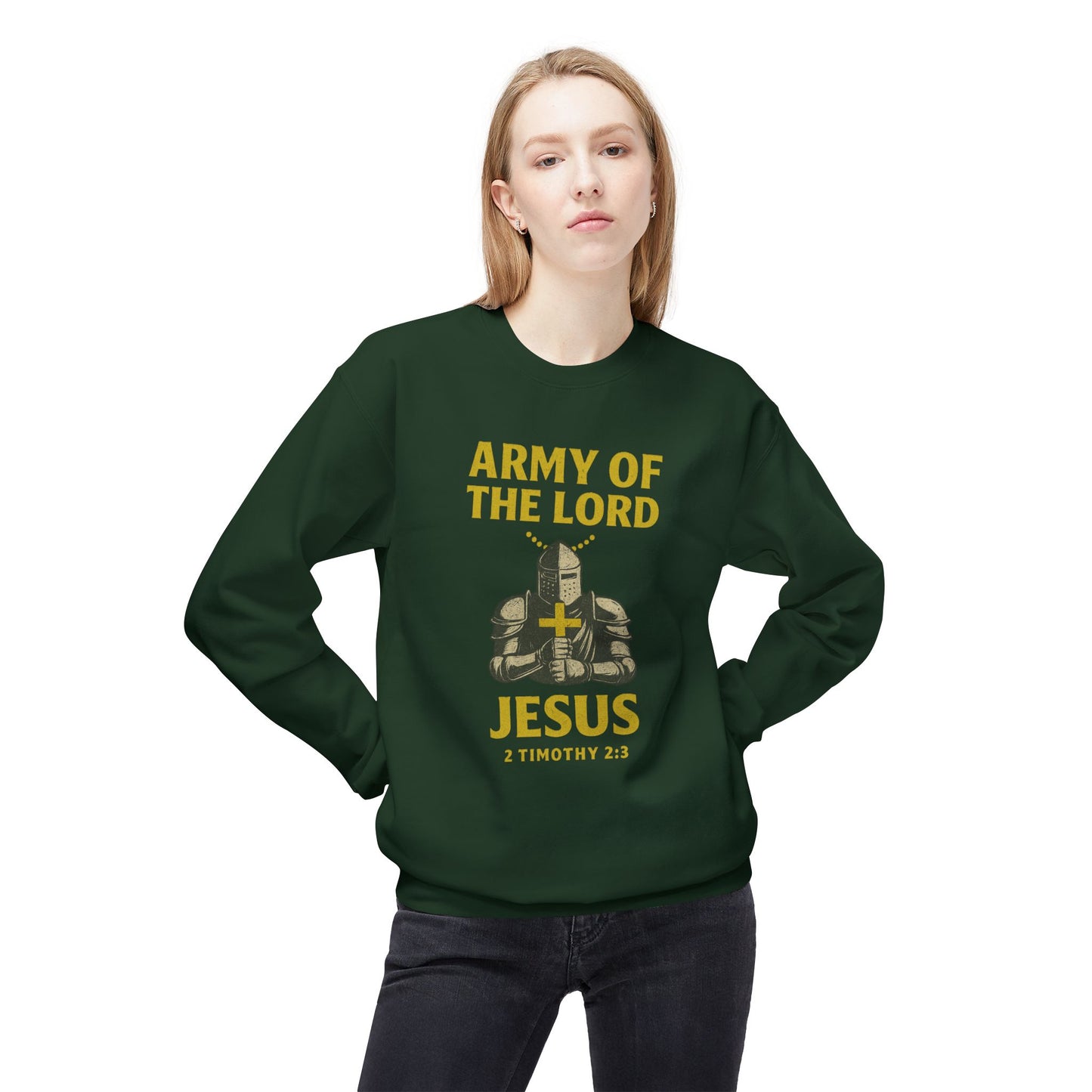 Christian Soldier Sweatshirt - Army of the Lord