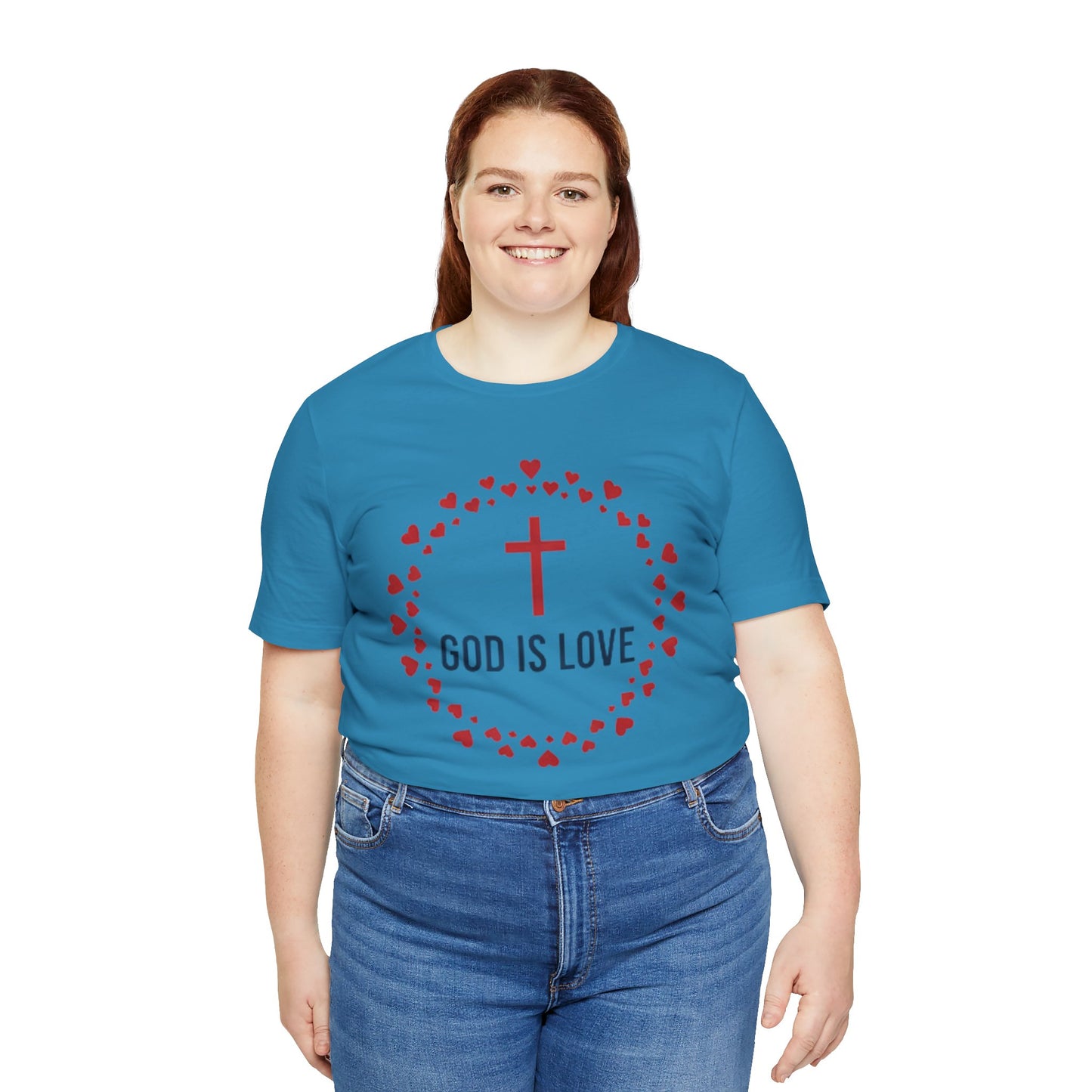 GOD IS LOVE Christian T‑Shirt — Inspirational Faith Tee