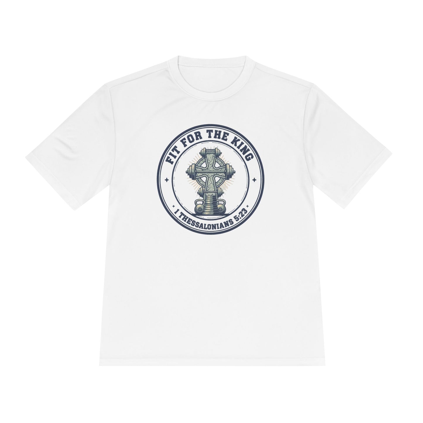 Philippians 4:13 'Strength in Christ' Workout Tee — I Can Do All Things