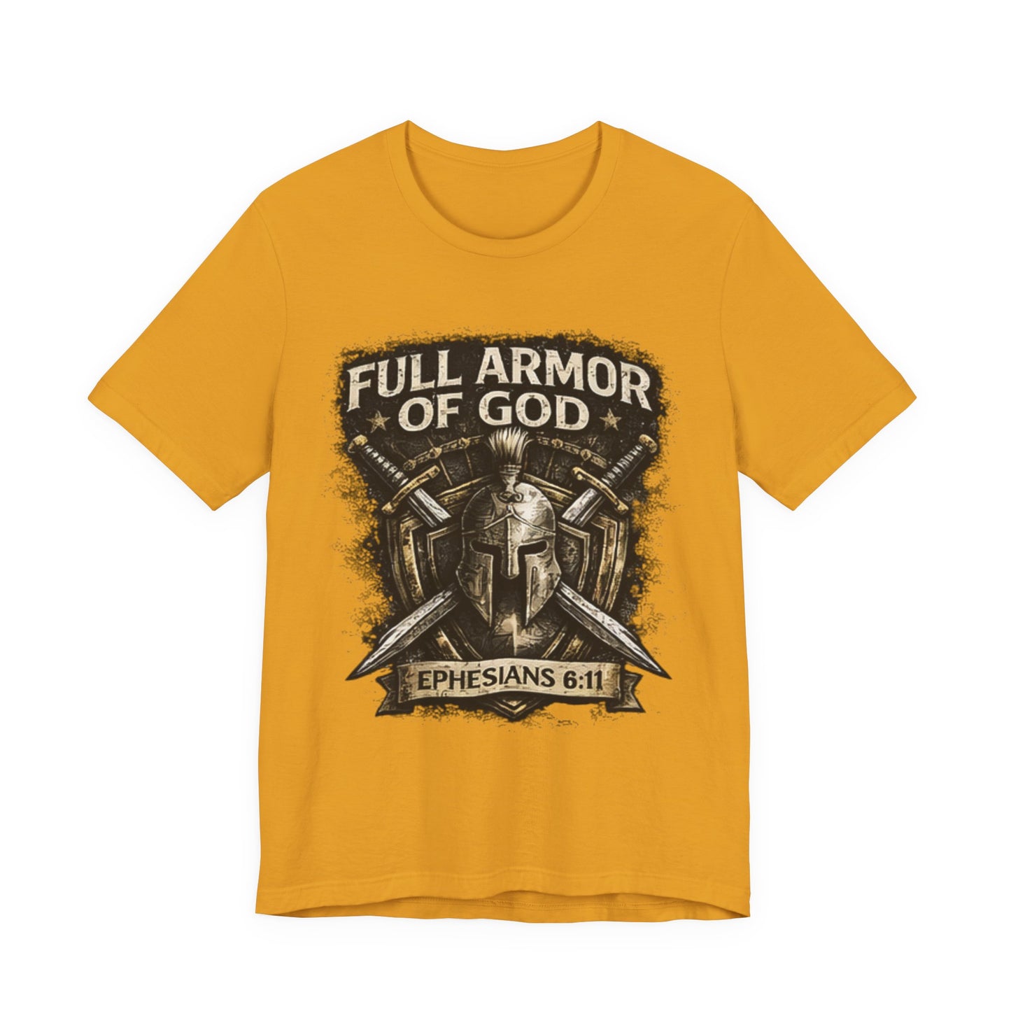 Full Armor of God T-Shirt — Ephesians 6:11 Christian Faith Tee