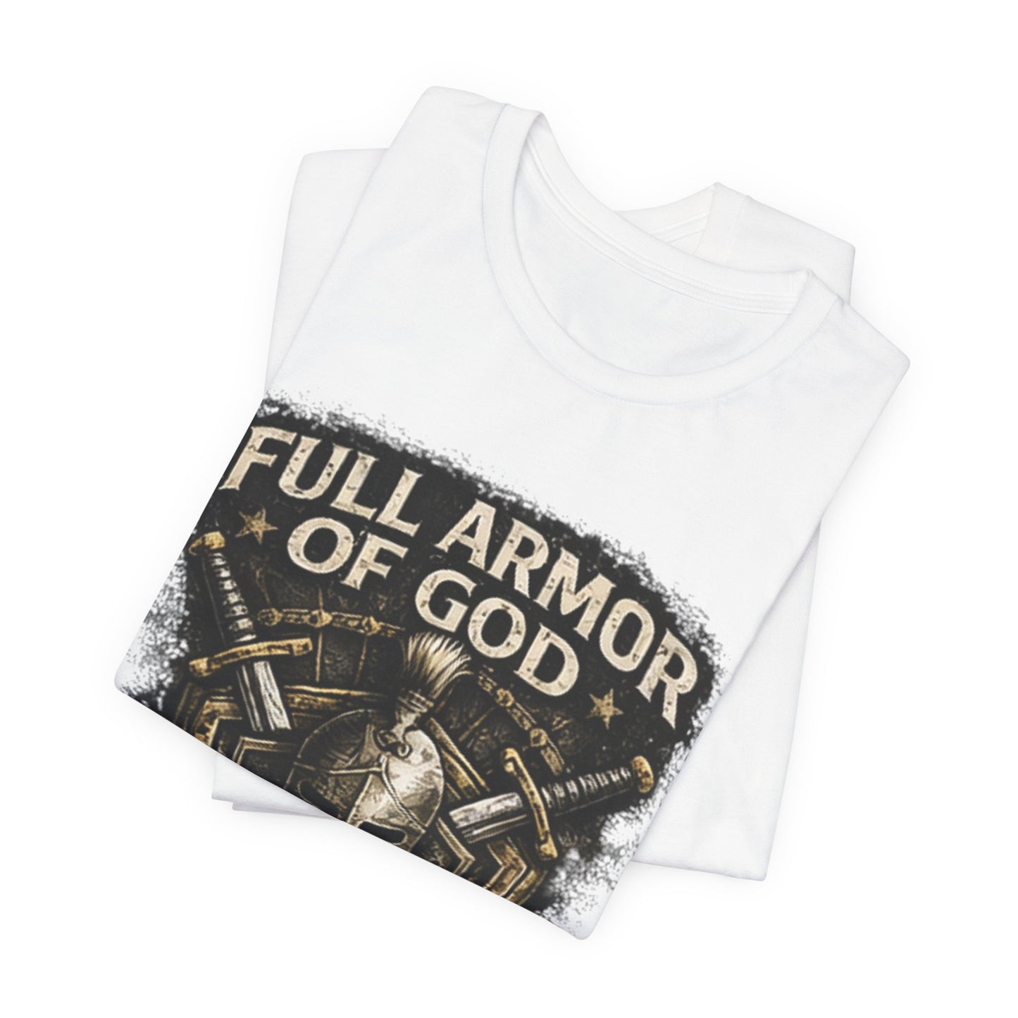 Full Armor of God T-Shirt — Ephesians 6:11 Christian Faith Tee