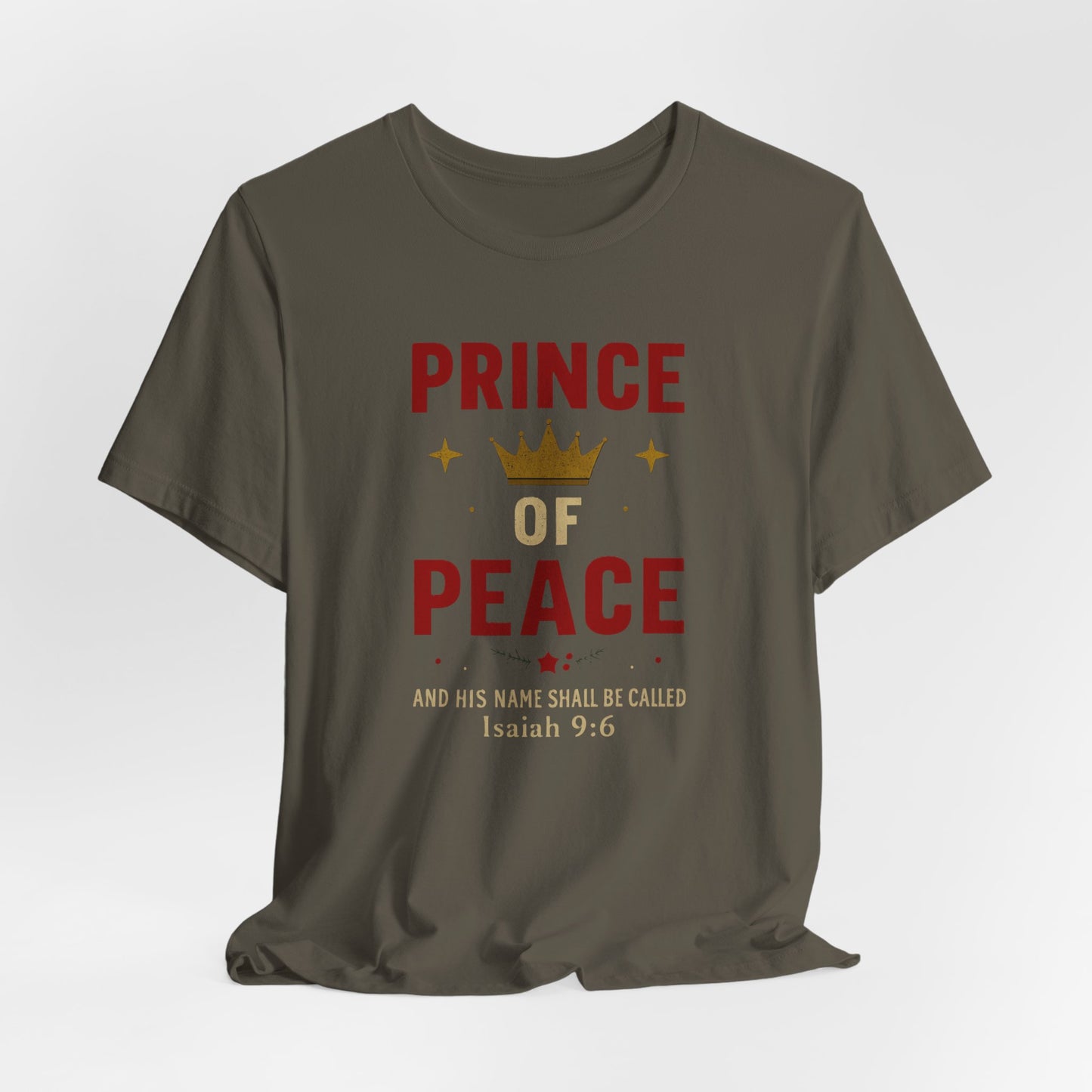 Prince of Peace Isaiah 9:6 T-Shirt — Bible Verse Christian Tee