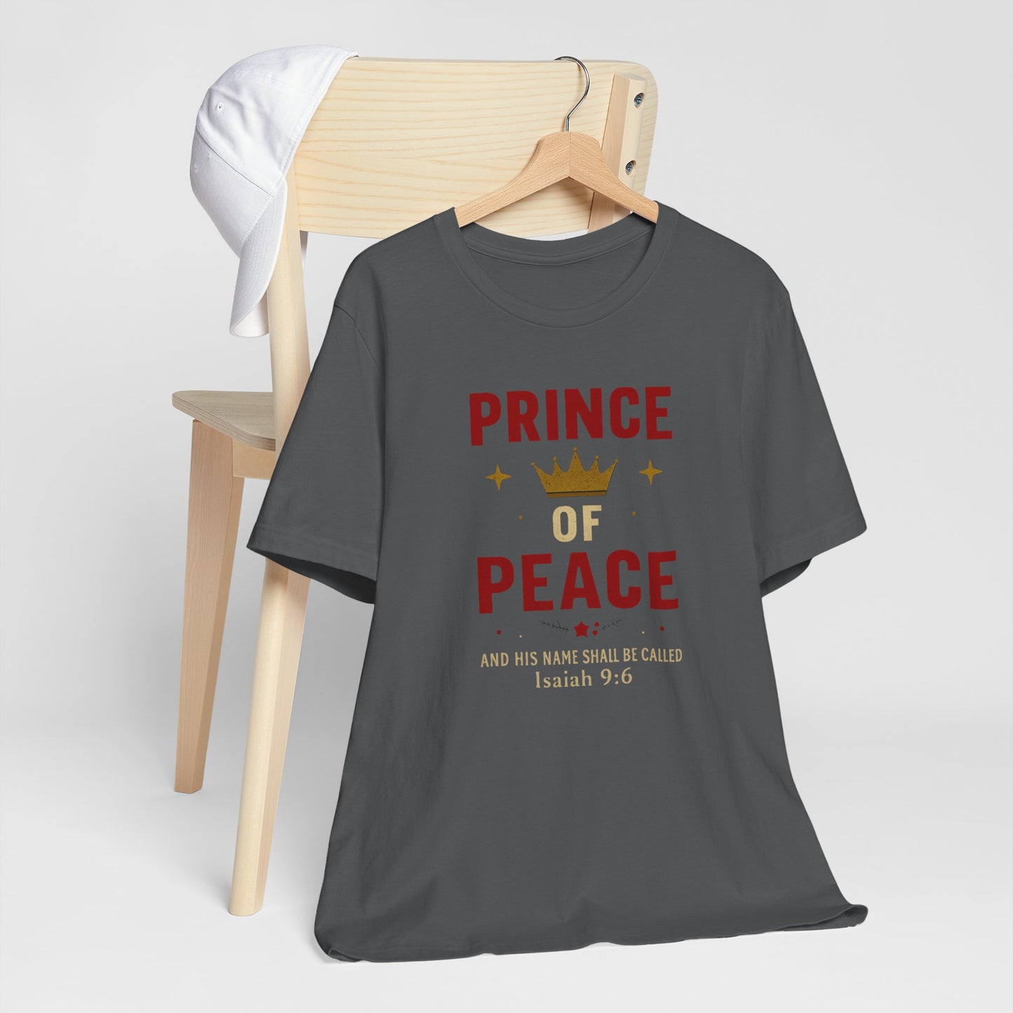 Prince of Peace Isaiah 9:6 T-Shirt — Bible Verse Christian Tee