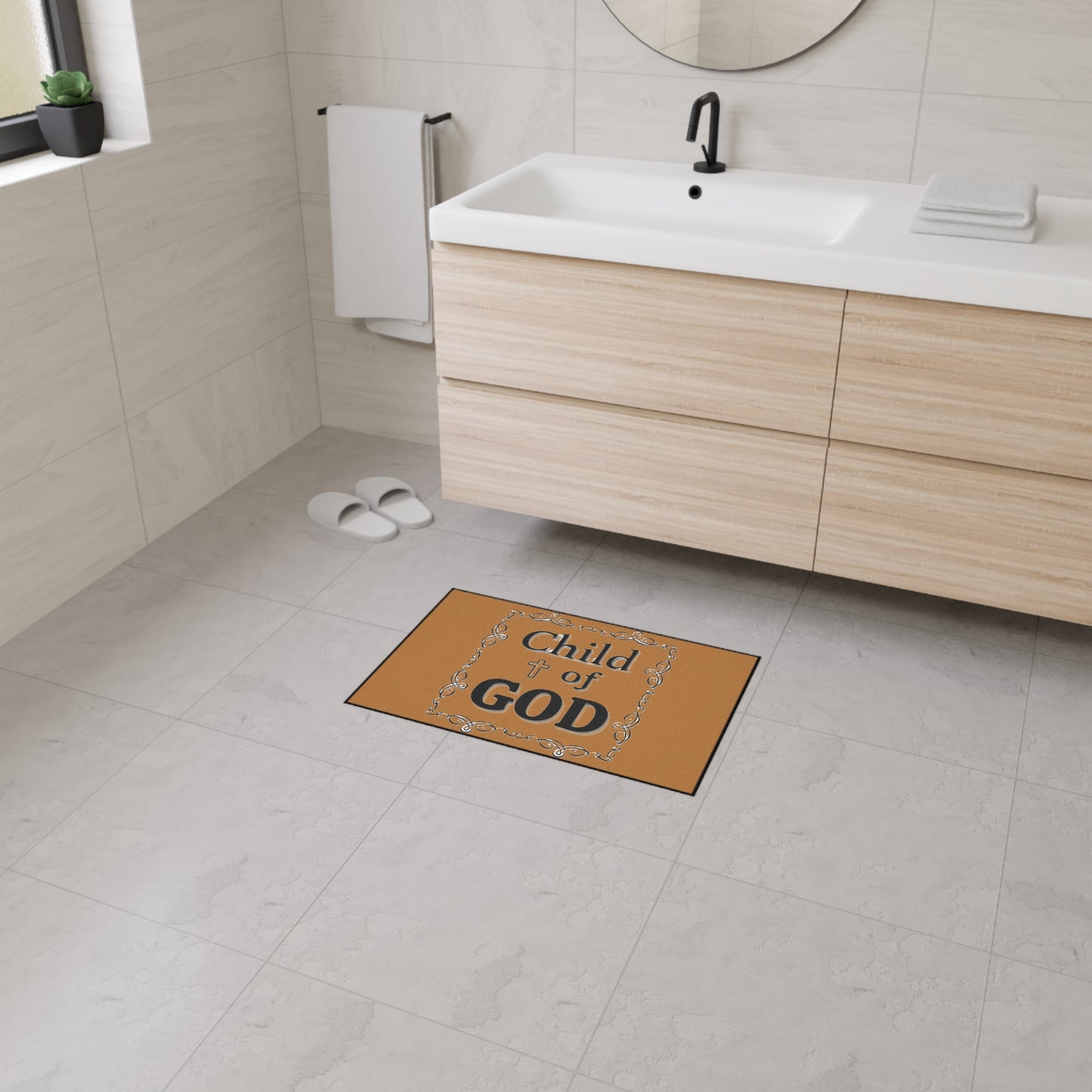 Heavy Duty Floor Mat "Child of God"