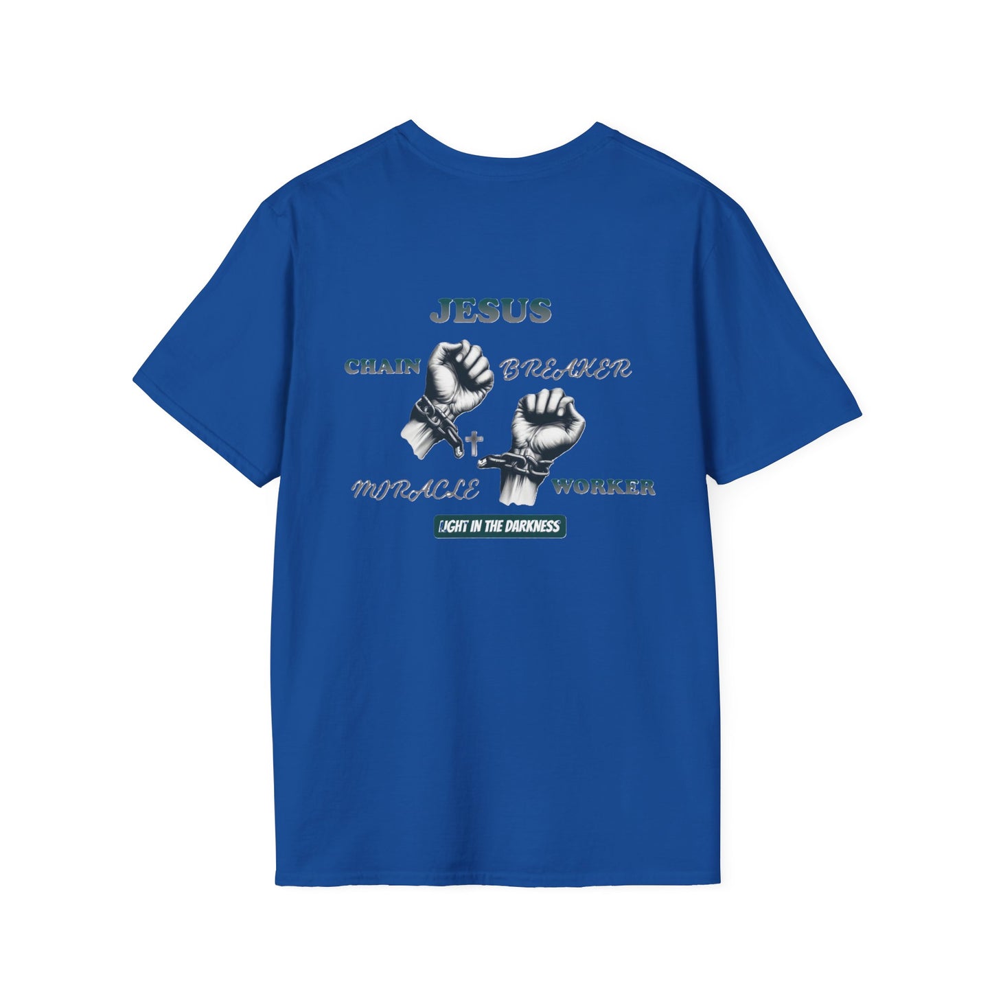 Christian Unisex Tee - Jesus Chain Breaker Design