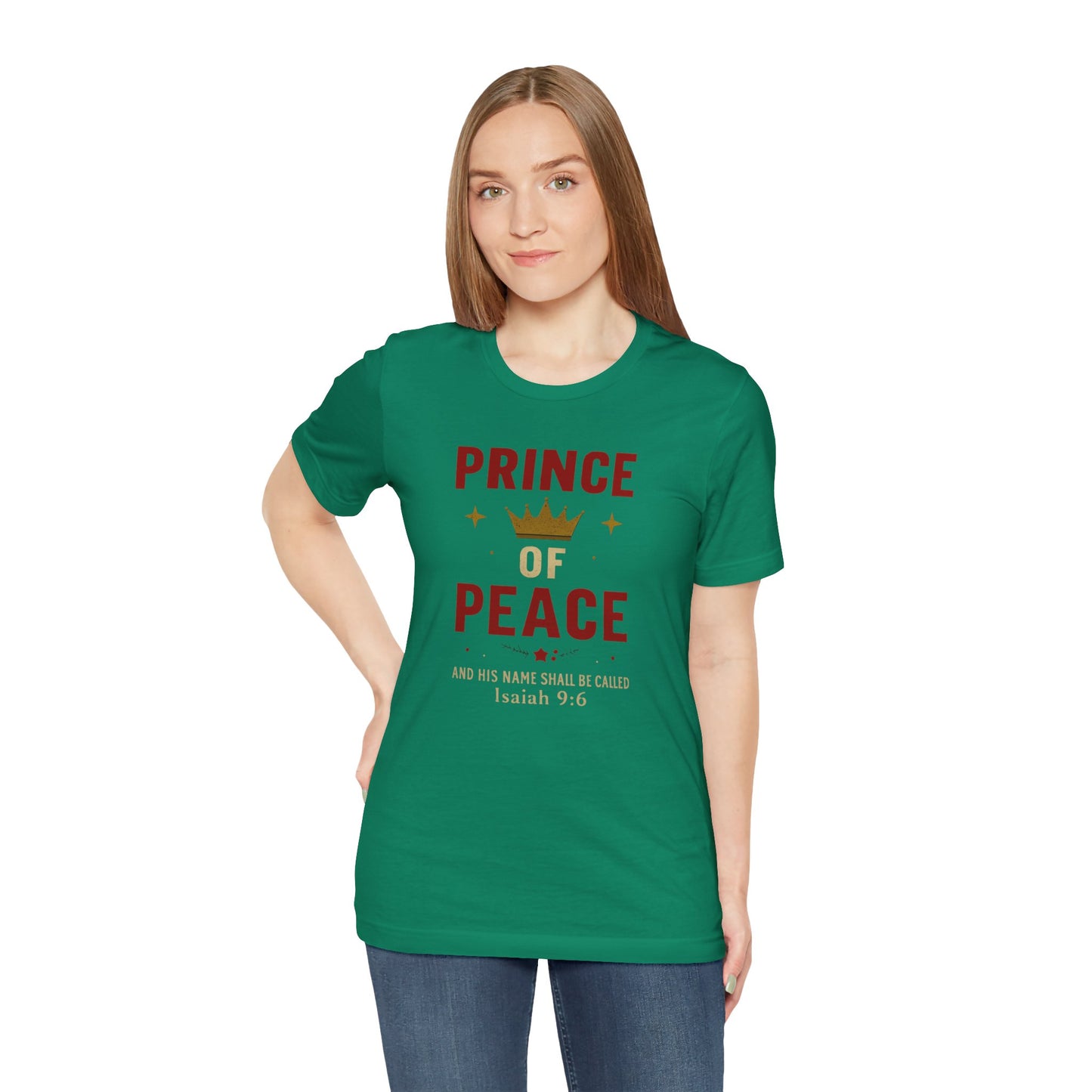 Prince of Peace Isaiah 9:6 T-Shirt — Bible Verse Christian Tee