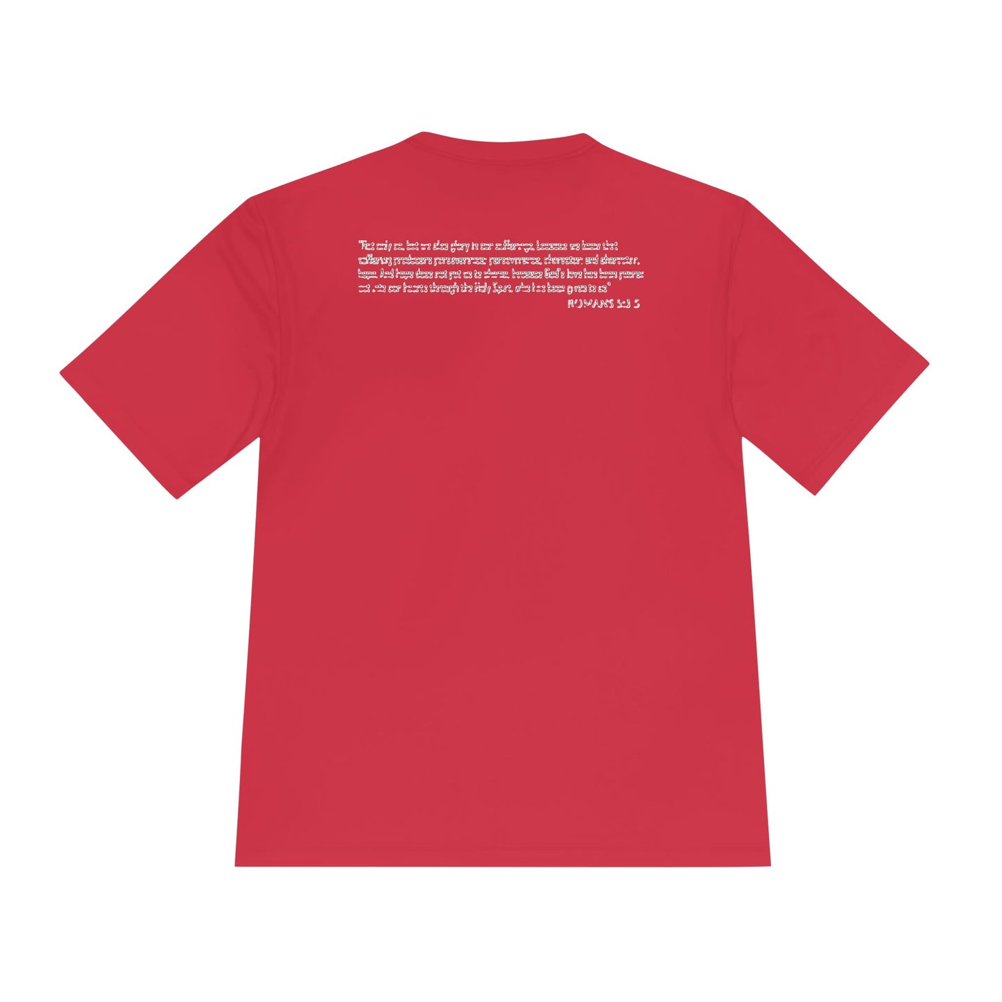 Unisex Moisture "Suffering Produces Perseverance" Wicking Tee
