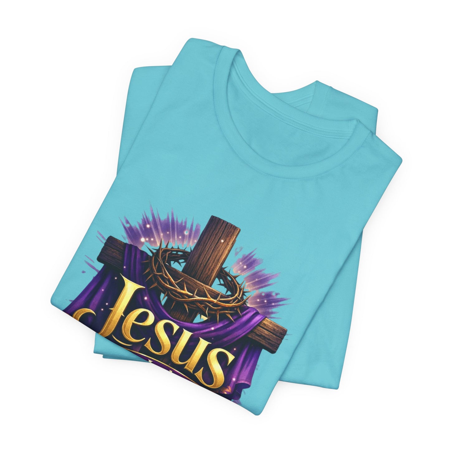 Jesus Paid It All Christian Cross Tee