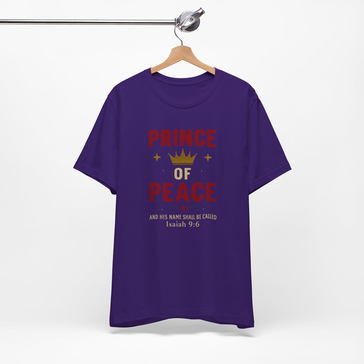 Prince of Peace Isaiah 9:6 T-Shirt — Bible Verse Christian Tee