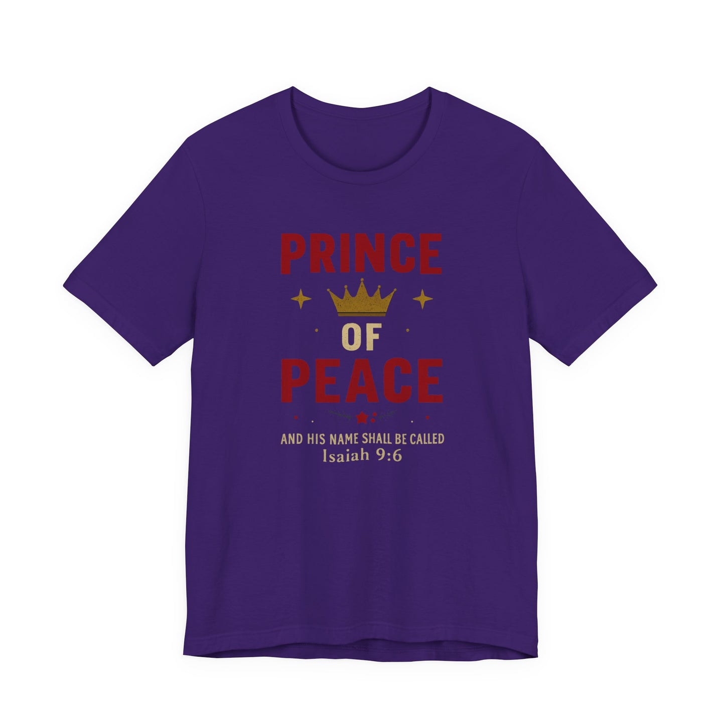 Prince of Peace Isaiah 9:6 T-Shirt — Bible Verse Christian Tee