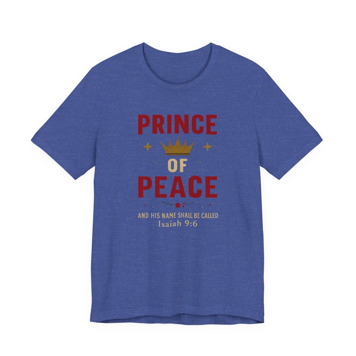 Prince of Peace Isaiah 9:6 T-Shirt — Bible Verse Christian Tee