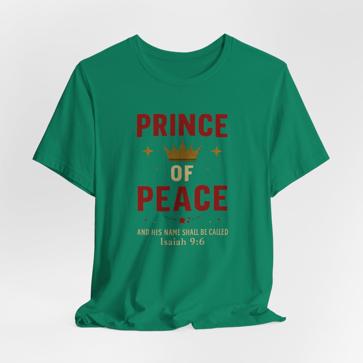 Prince of Peace Isaiah 9:6 T-Shirt — Bible Verse Christian Tee